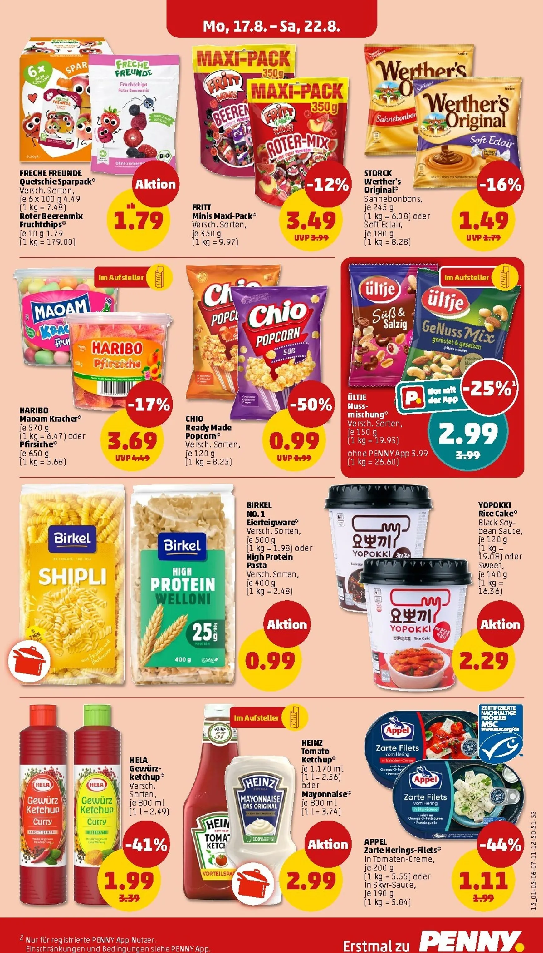 PENNY Prospekt nächste Woche – von Montag 17.08.2026 bis Samstag 22.08.2026 von 17. August bis 22. August 2026 - Prospekt seite 21