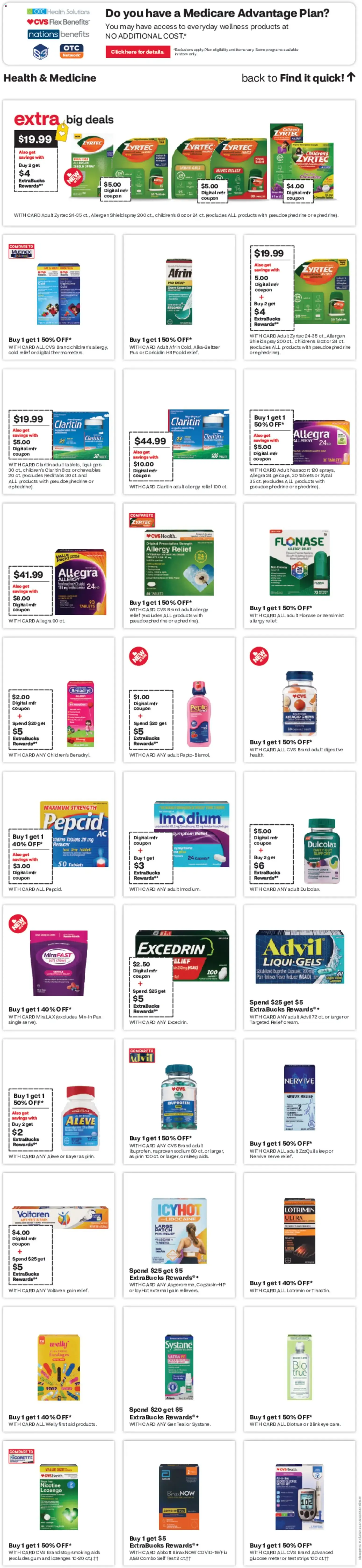 Weekly ad CVS Weekly Ad from 08/30/2026 - Flyer, Circular this week from August 30 to September 5 2026 - Page 6