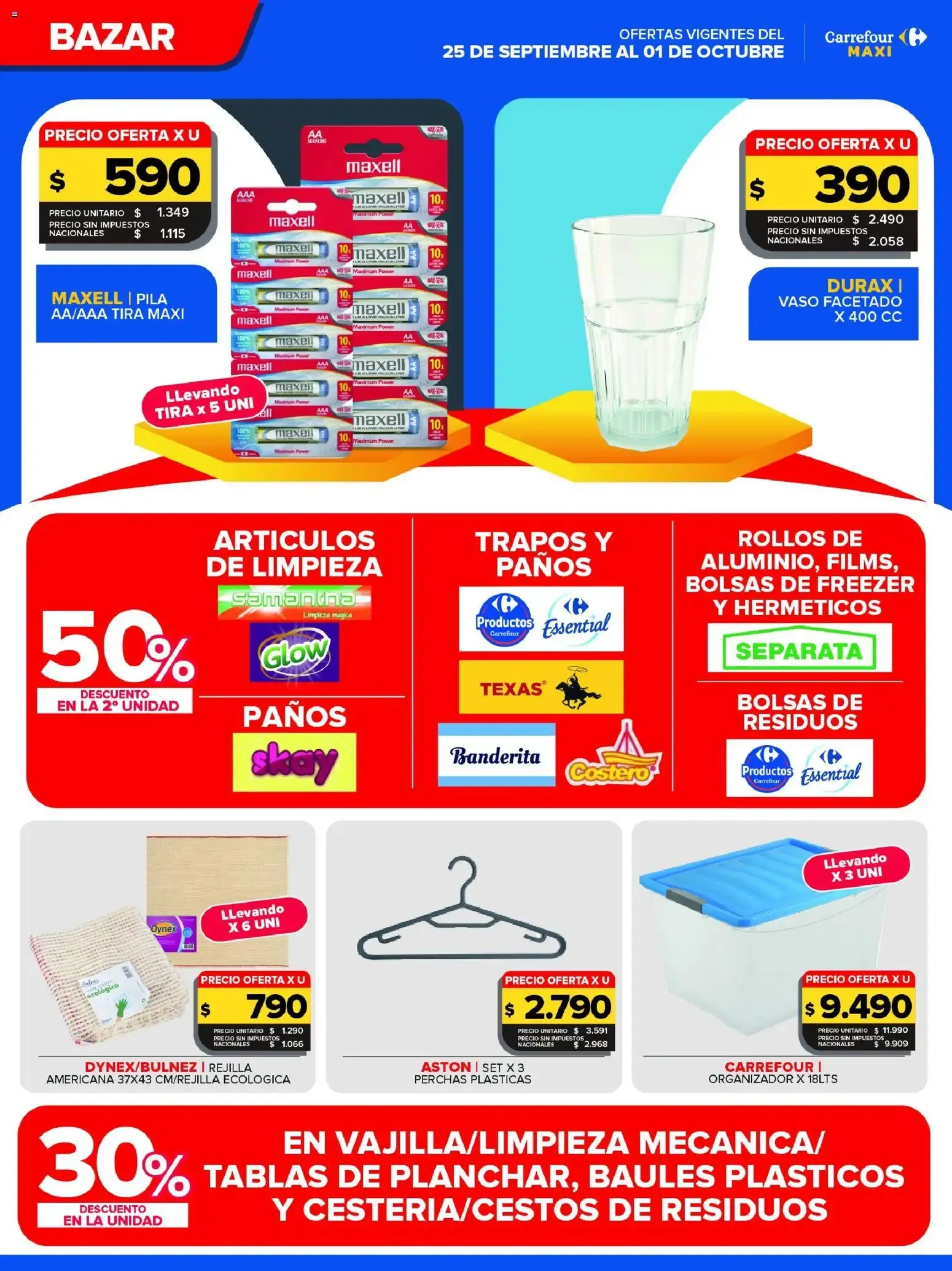Ofertas de Carrefour Maxi catálogo del 25/09/2026 - 01/10/2026 25 de septiembre al 1 de octubre 2026 - Página 12 del catálogo