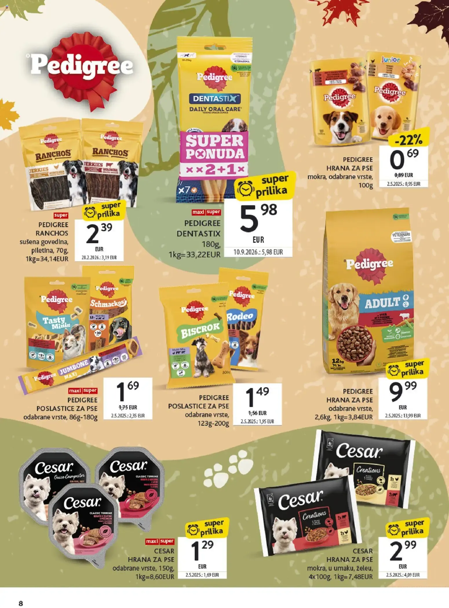 Katalog Konzum Jesenska čarolija od 5. listopada do 18. listopada 2026. - Pregled Stranica 8