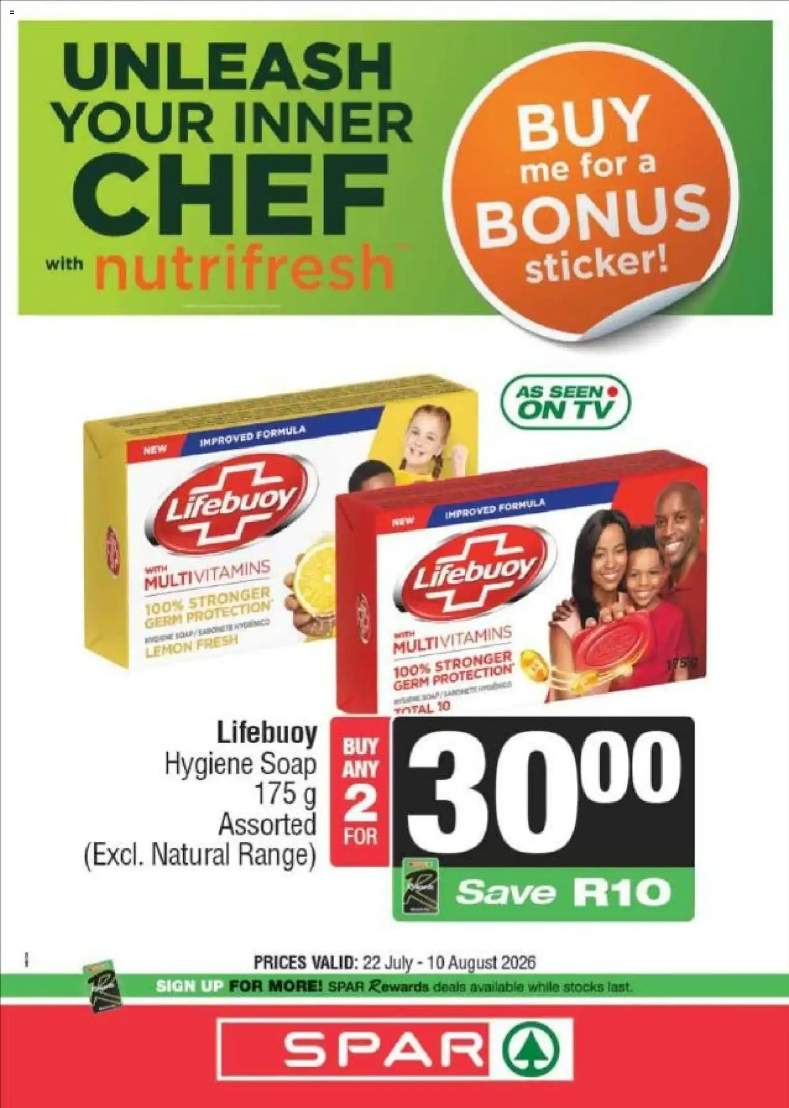 Spar Specials (22/07/2026 - 10/08/2026) Online from 22 July to 10 August 2026 - Catalogue Page 9