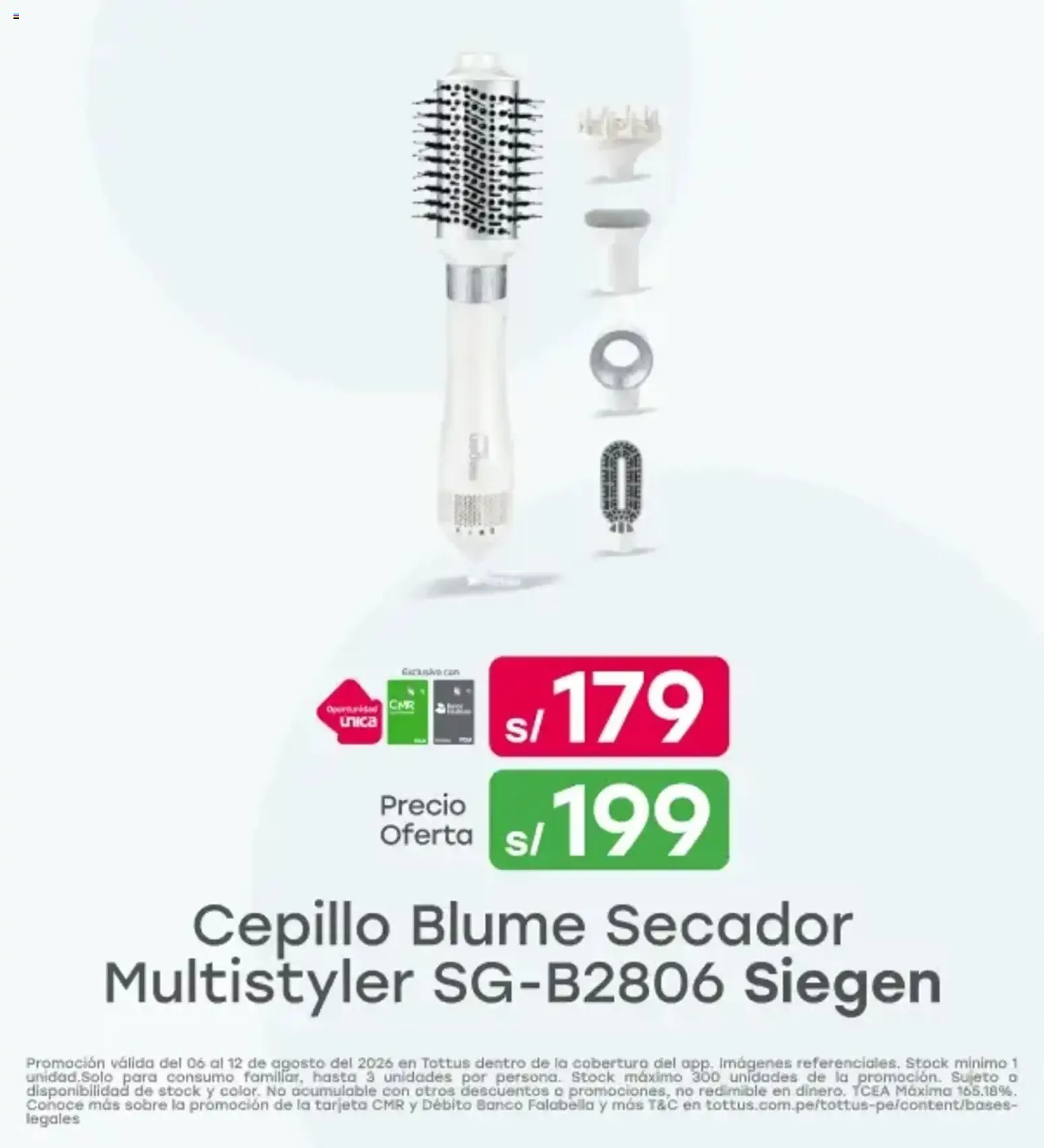Catalogo de Oferta Leche Gloria pack 6 unidades en Tottus 6 de agosto al 12 de agosto 2026 - Pag 8