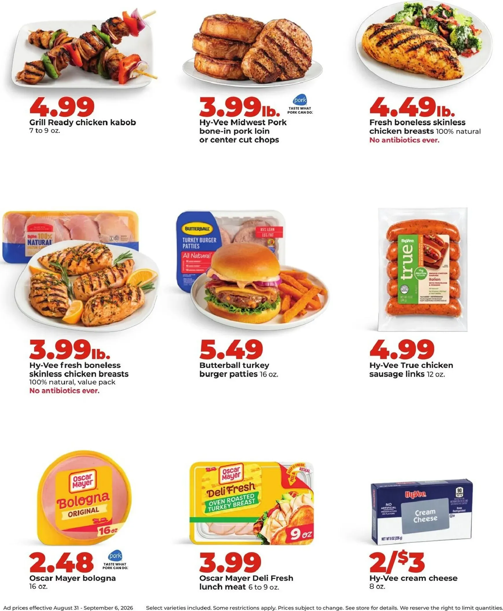 Weekly ad Current Hy Vee leaflet valid from Monday 08/31/2026 to Sunday 09/06/2026 from August 31 to September 6 2026 - Page 17