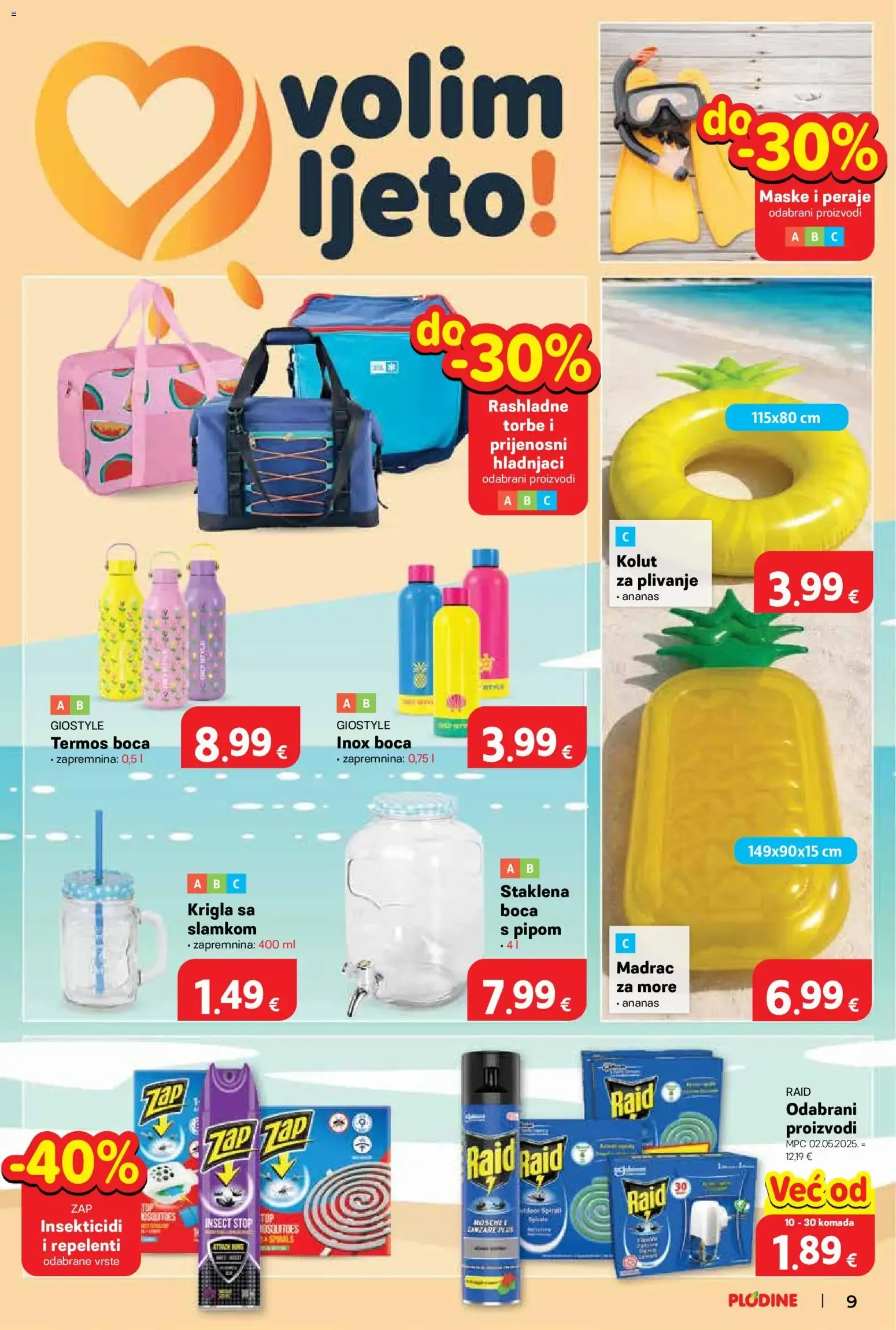 Katalog Plodine - Uvijek od akcije od 15. srpnja do 21. srpnja 2026. - Pregled Stranica 9