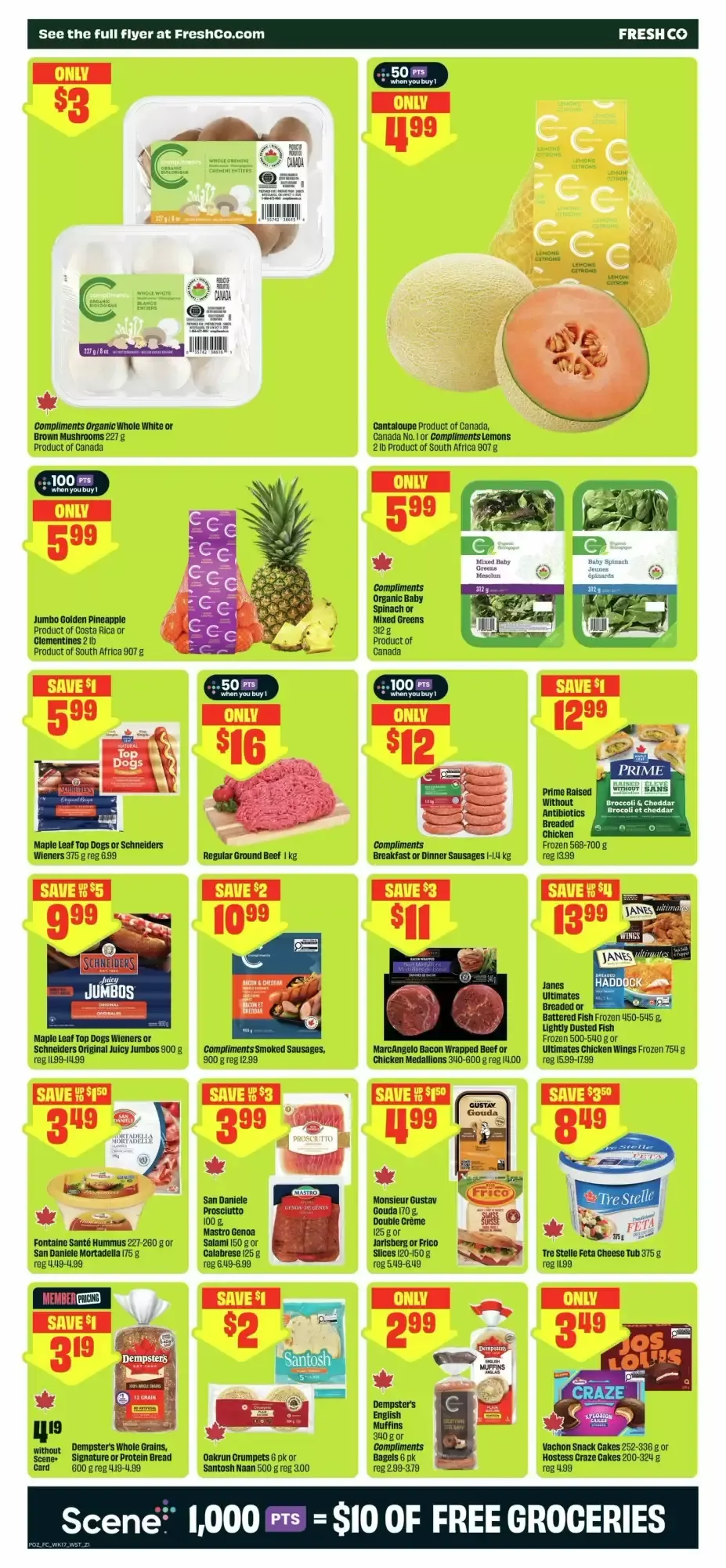 FreshCo Flyer: Grand Opening Continues from August 20 to August 26 2026 - flyer page 3