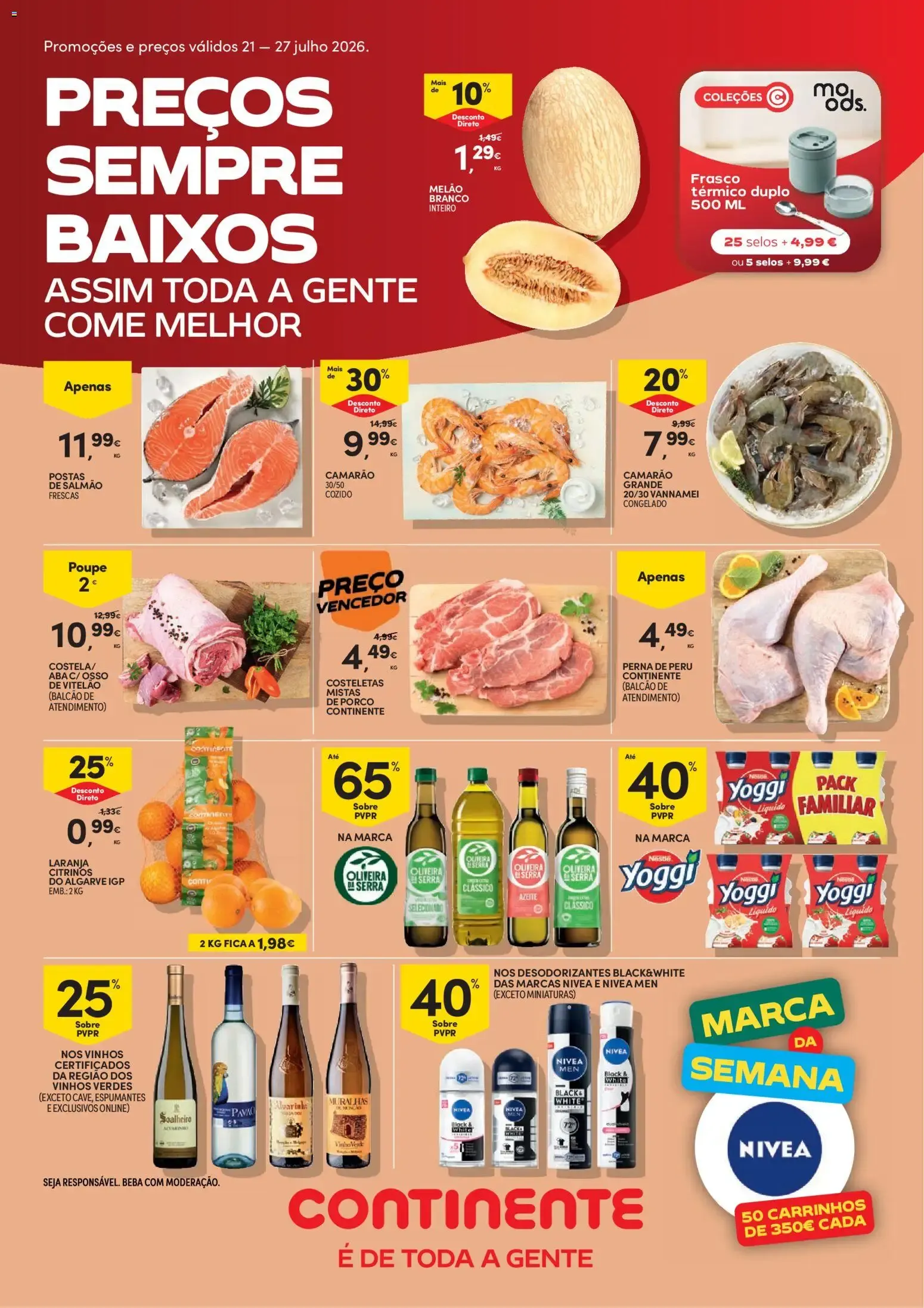 Folheto Preços Sempre Baixos de 21 de julho até 27 de julho 2026 - Pagina 1