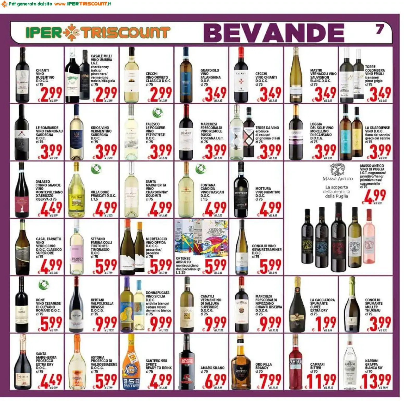 Ipertriscount volantino dal 23/09/2026 - online Offerte da 23 settembre a 1 ottobre di 2026 - Pagina del volantino 7