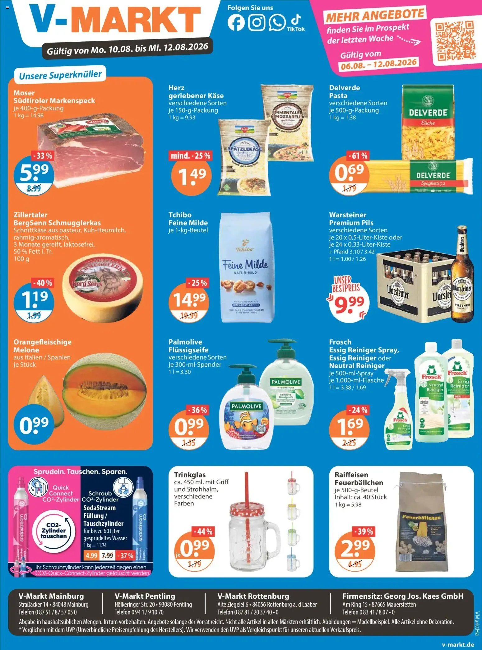 Angebote V-Markt Angebote (ab 06.08.2026) von 6. August bis 12. August 2026 - Prospekt seite 19