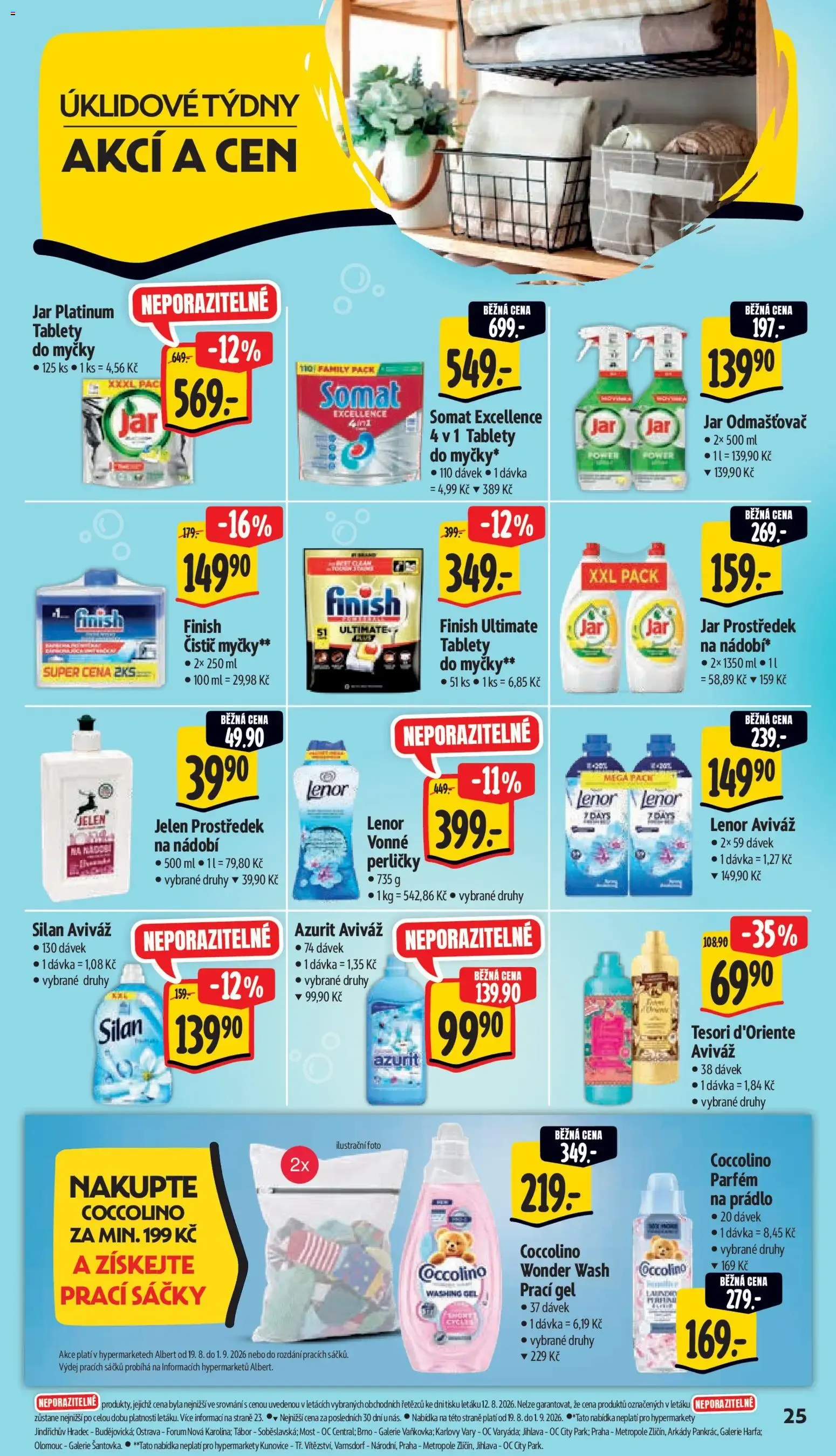 Albert leták - Hypermarket od 19.08.2026 - Akční leták - 19. srpna 25. srpna 2026 - Page 35