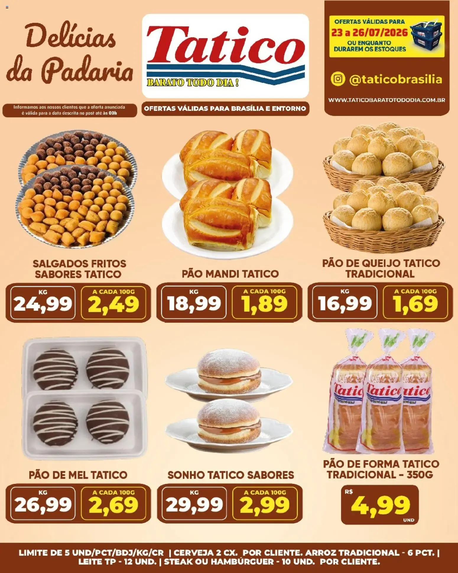 Encarte de Tatico ofertas do Dia de 23/07/2026 | Promoções Online 23 de julho até 23 de julho 2026 - Pagina 18