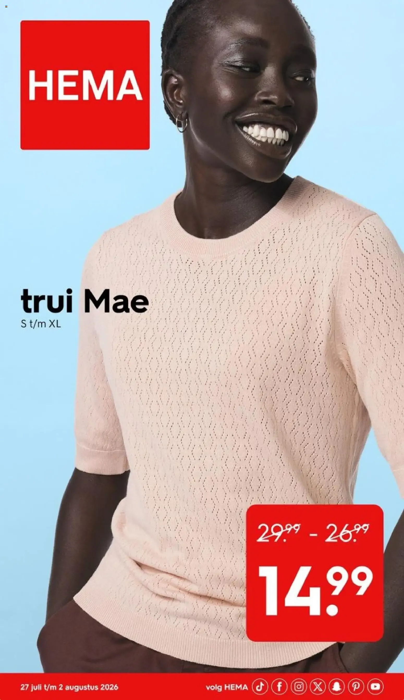 Trui Mae van 27 juli tot 2 augustus 2026 - Folder pagina 1