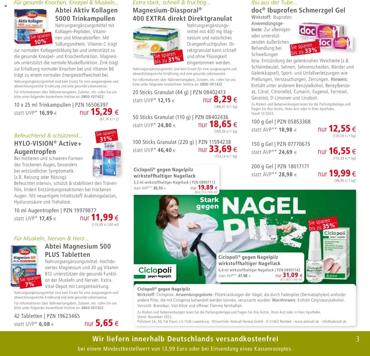 Apotal Info Post 086 von 16. Juli bis 15. Oktober 2026 - Prospekt seite 3