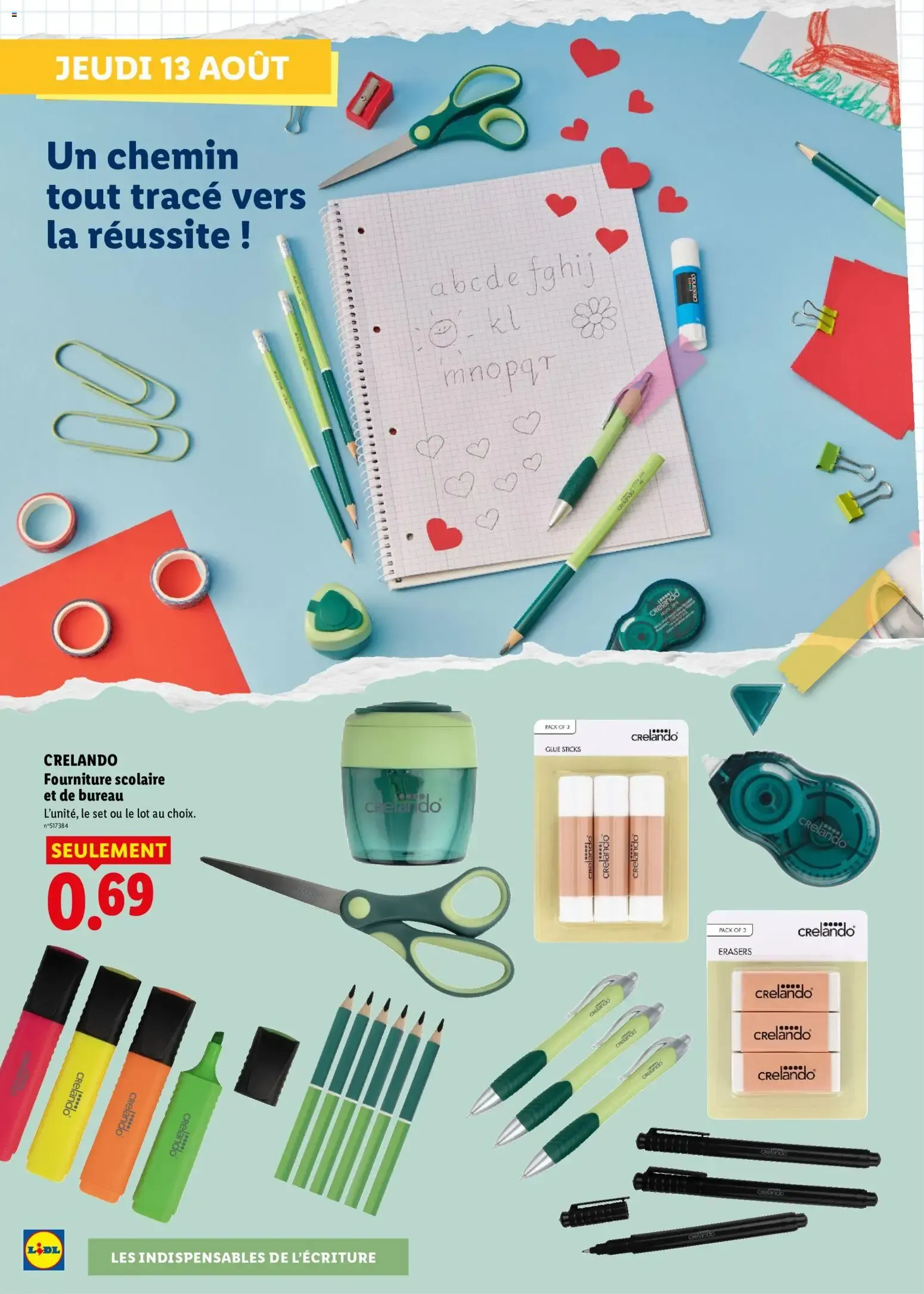 Lidl: Préparez la rentrée ! du 13 août au 20 août 2026 - Catalogue page 10