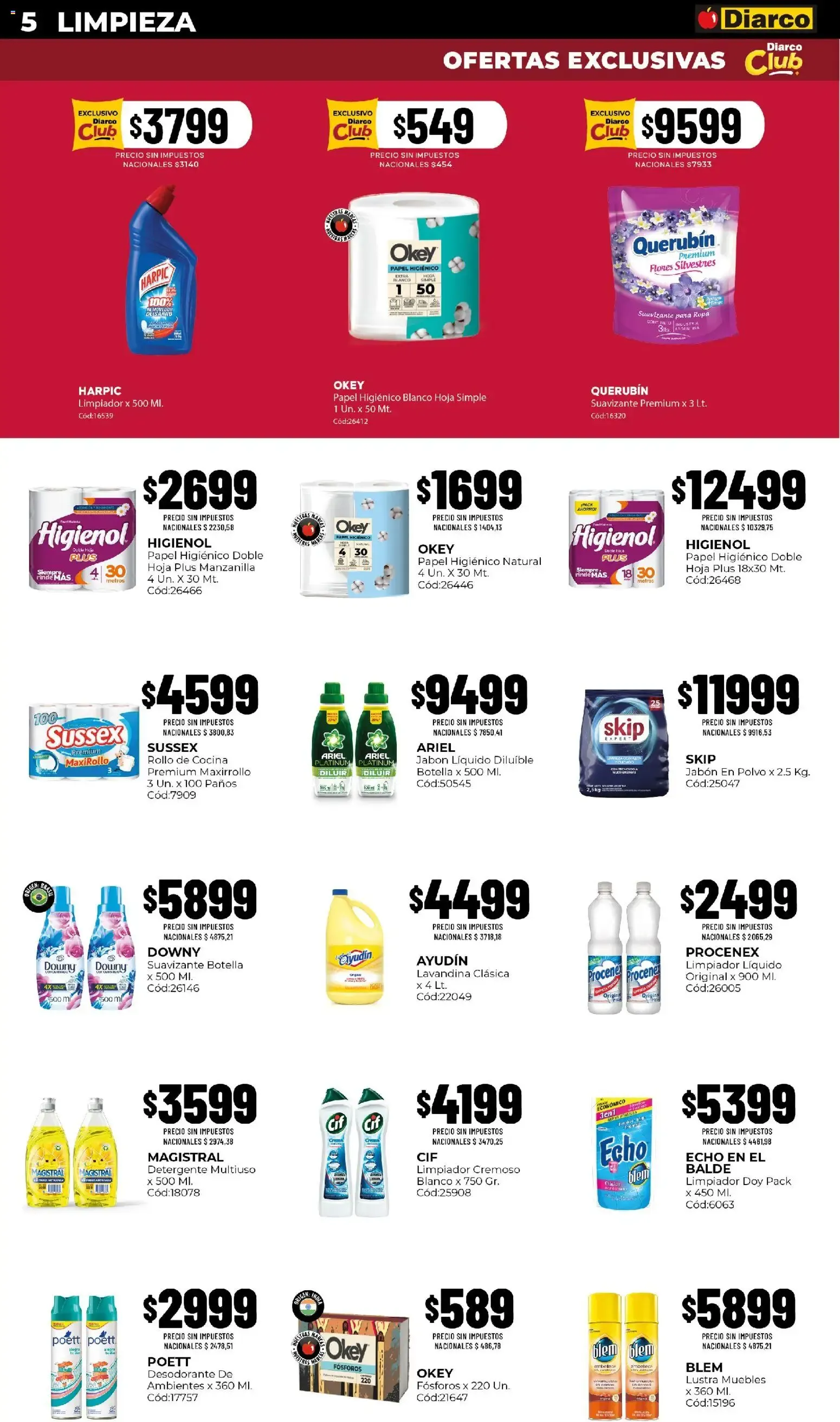 Ofertas de Diarco 14 de septiembre al 18 de septiembre 2026 - Página 5 del catálogo