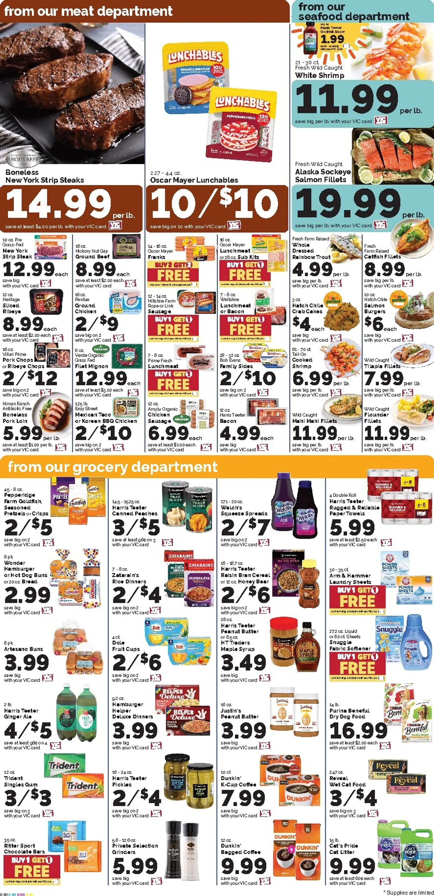 Weekly ad Current Harris Teeter leaflet valid from Wednesday 07/29/2026 to Tuesday 08/04/2026 from July 29 to August 4 2026 - Page 5