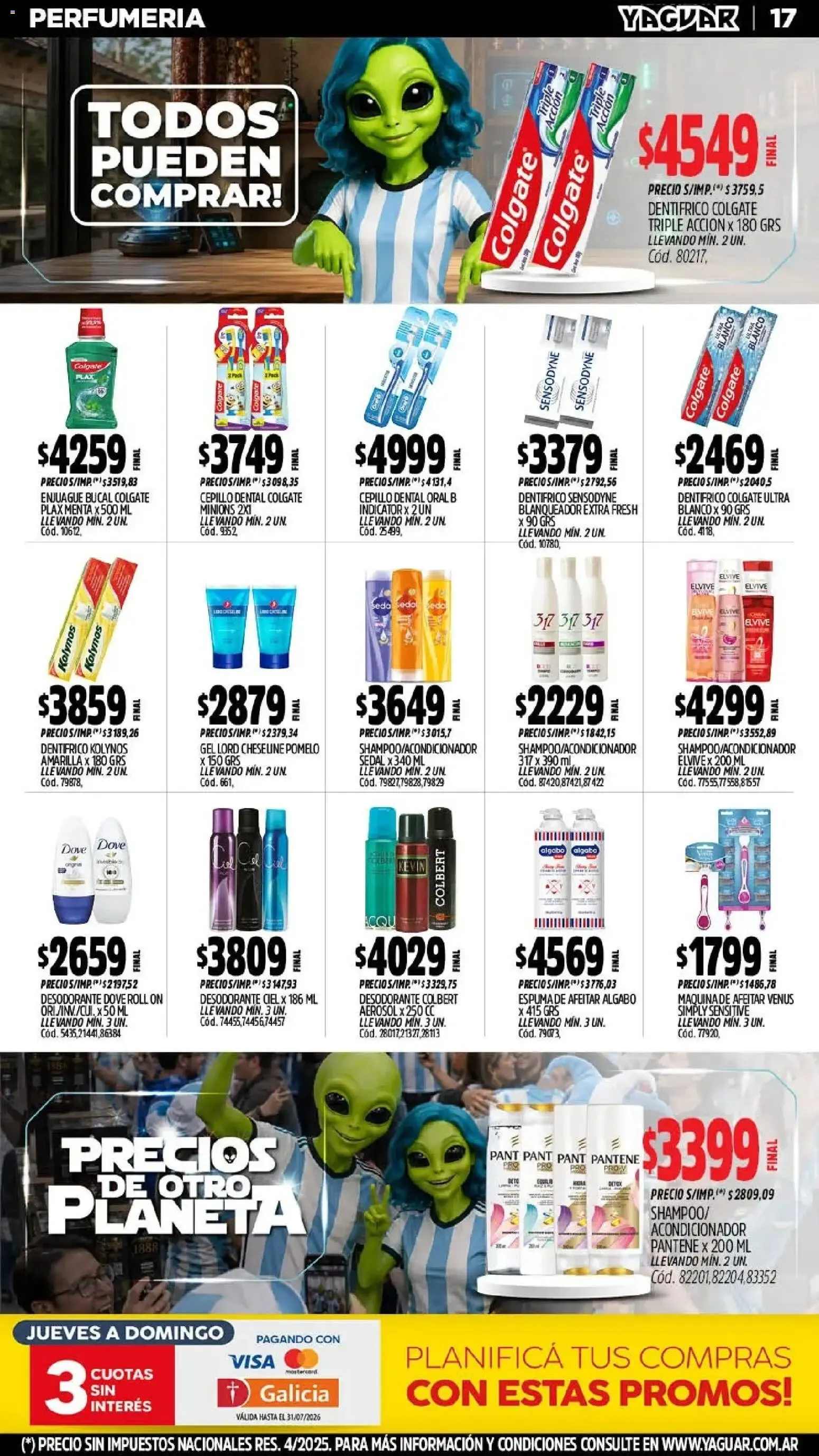 Ofertas de Yaguar - Oferta Semanal Neuquen del 13/07/2026 - 19/07/2026 13 de julio al 19 de julio 2026 - Página 17 del catálogo