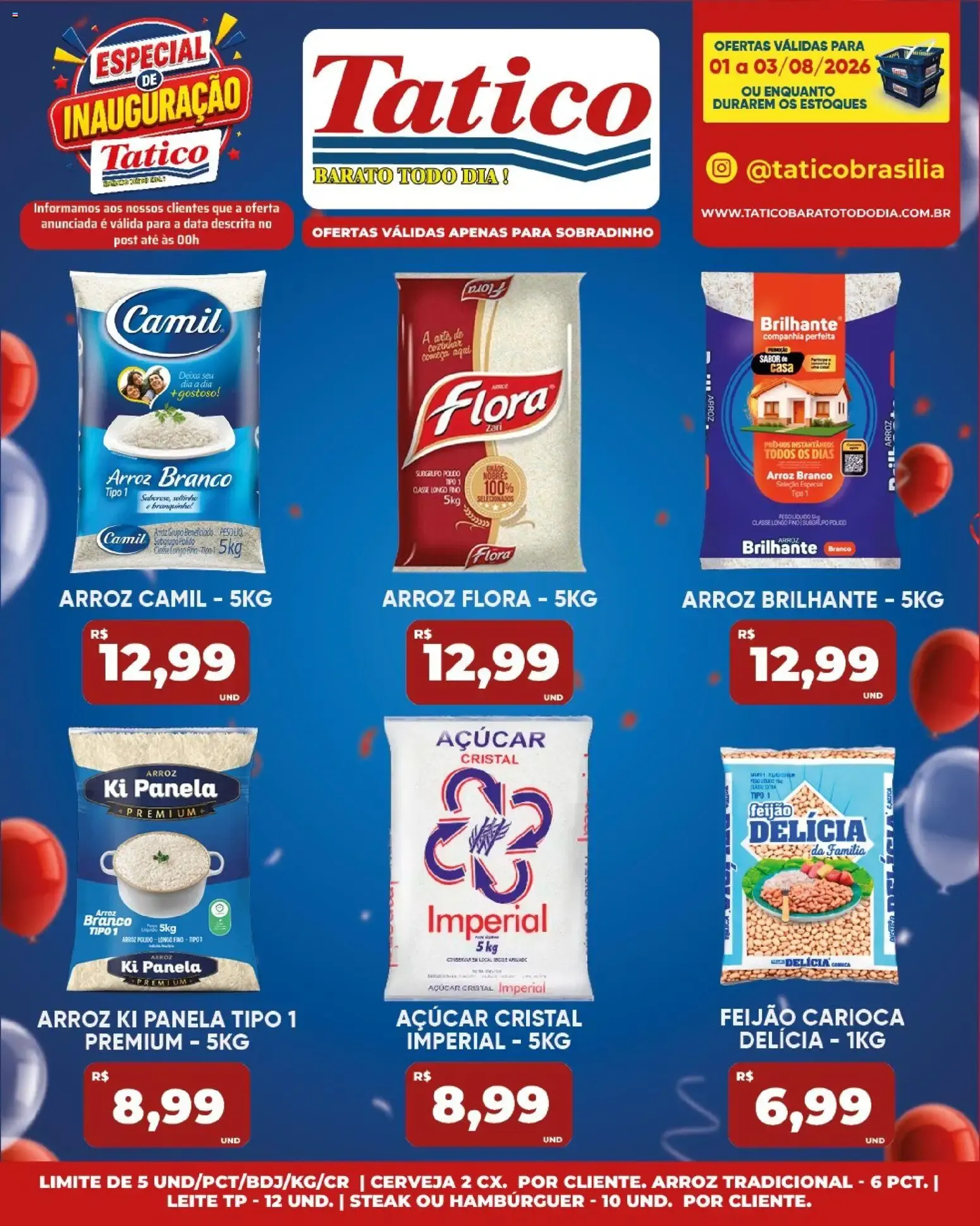 Encarte de Tatico ofertas Fim de Semana de 01/08/2026 | Promoções Online 1 de agosto até 2 de agosto 2026 - Pagina 22