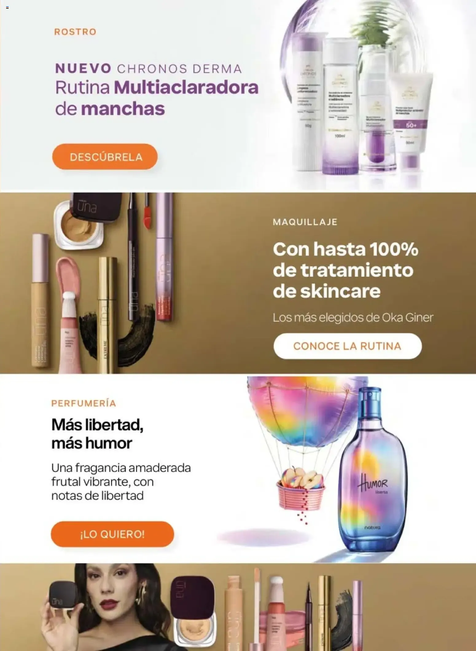 Catálogo de Natura Chronos Derma: Rutina Multiaclaradora de manchas - Ciclo 11/2026 10 de julio al 19 de agosto 2026 - Pagina 3