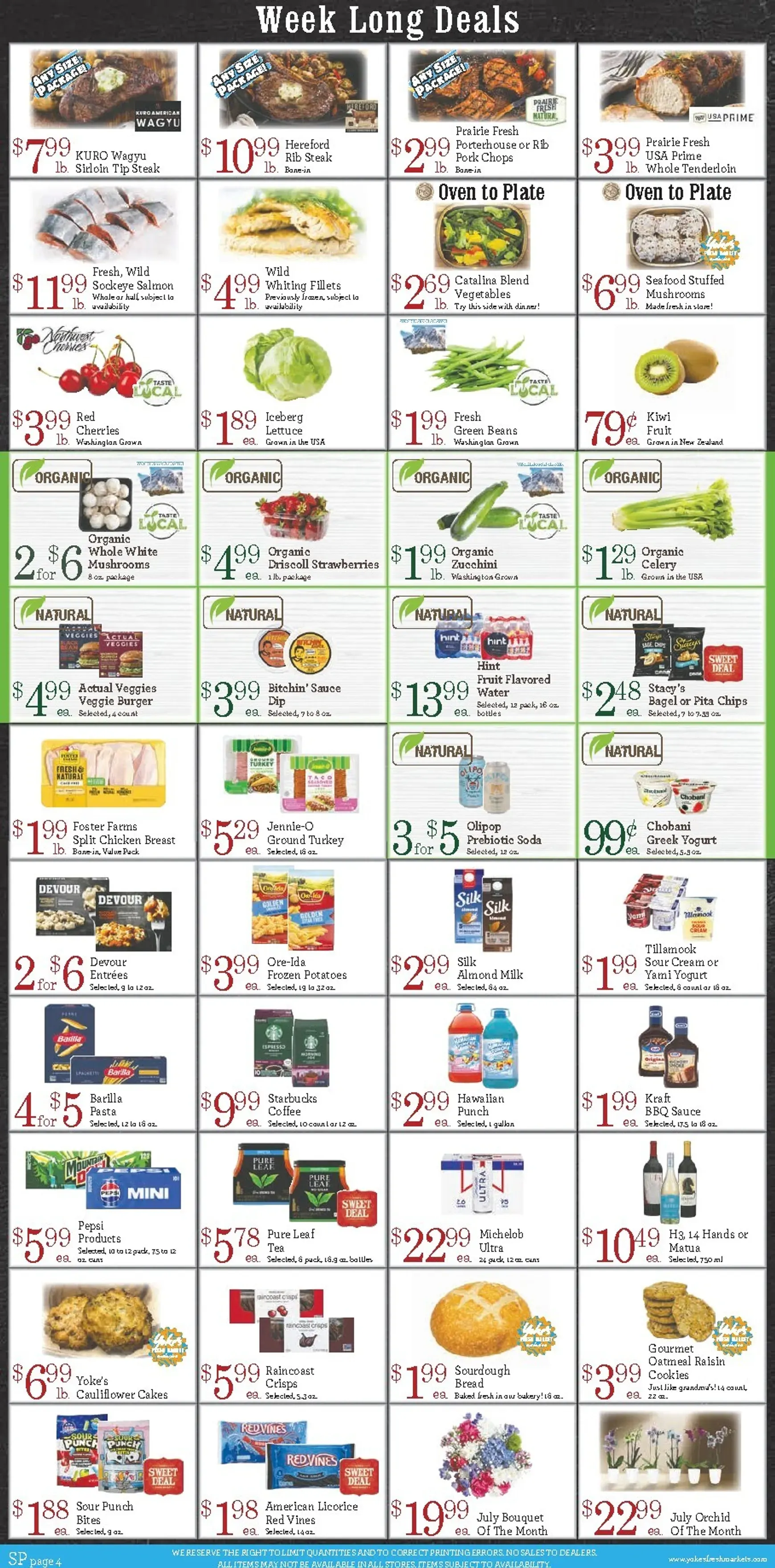 Weekly ad Yoke's Fresh Market: Build A Better Burger from July 15 to July 21 2026 - Page 4