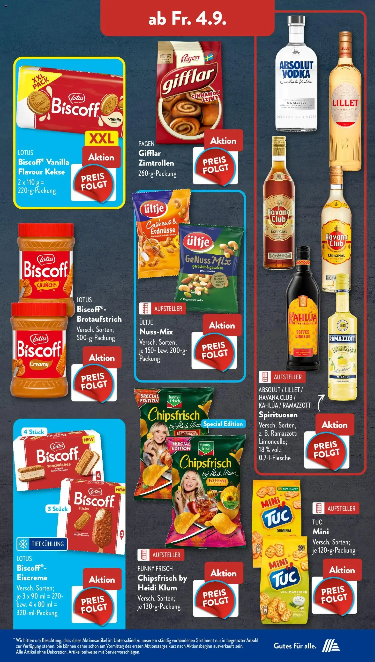 ALDI SÜD Tiefpreis-Highlight Prospekt von 31. August bis 5. September 2026 - Prospekt seite 12