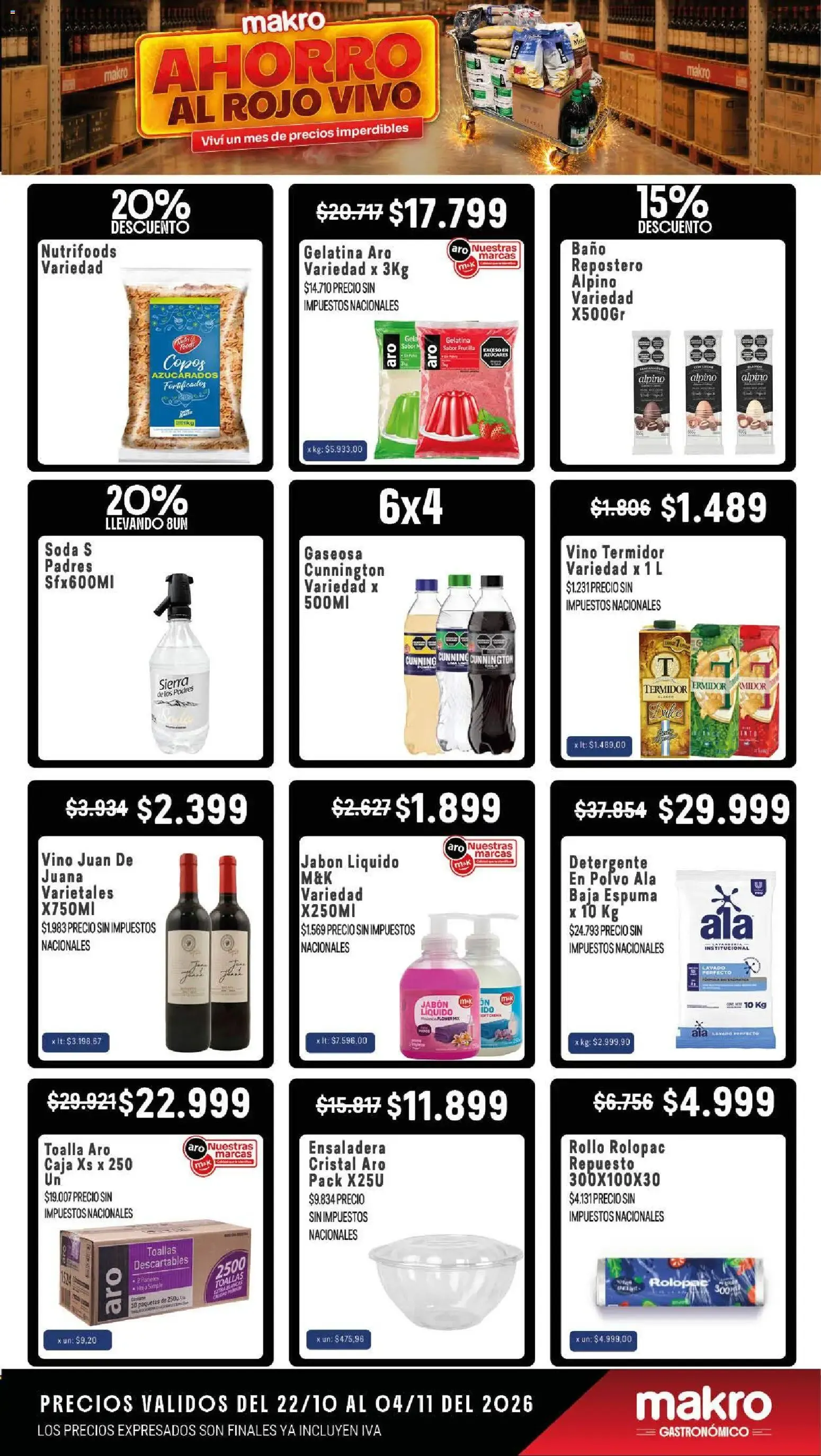 Ofertas de Makro - Ofertas Gastronómicas del 22/10/2026 - 04/11/2026 22 de octubre al 4 de noviembre 2026 - Página 5 del catálogo