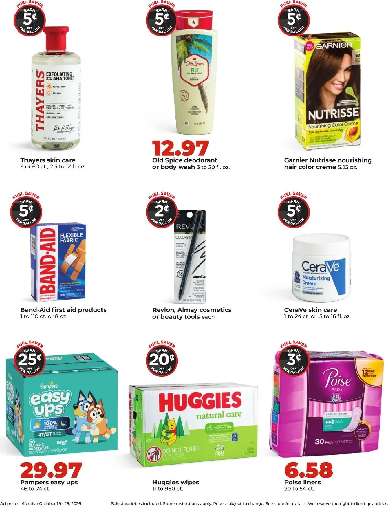 Weekly ad Current Hy Vee leaflet valid from Monday 10/19/2026 to Sunday 10/25/2026 from October 19 to October 25 2026 - Page 9