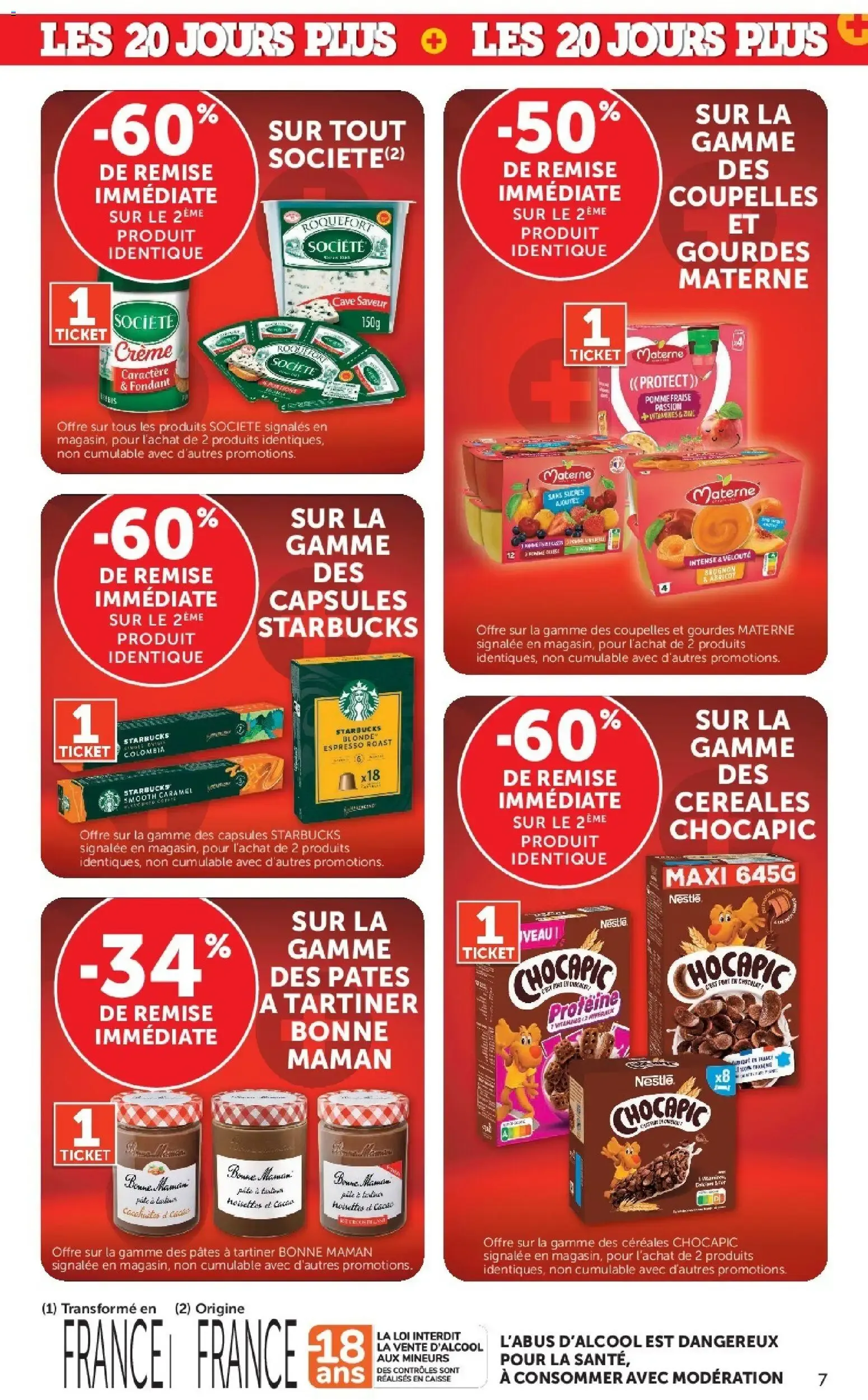 Hyper U Les 20 jours plus à partir du 29/09/2026 - promo en ligne du 29 septembre au 11 octobre 2026 - Catalogue page 7