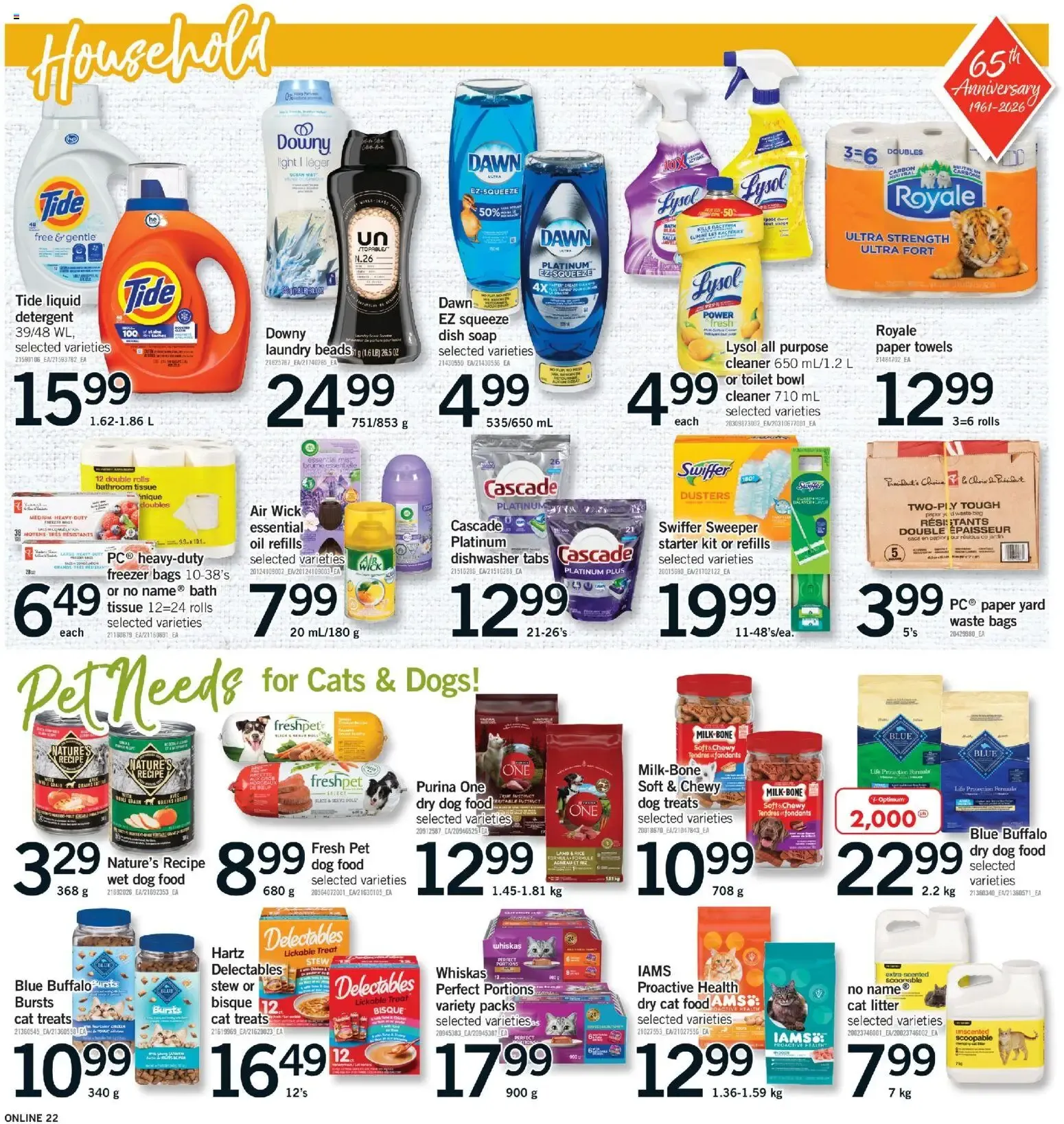 Fortinos weekly flyer / circulaire from Oct 29, 2026 > weekly specials & deals from October 29 to November 4 2026 - flyer page 20