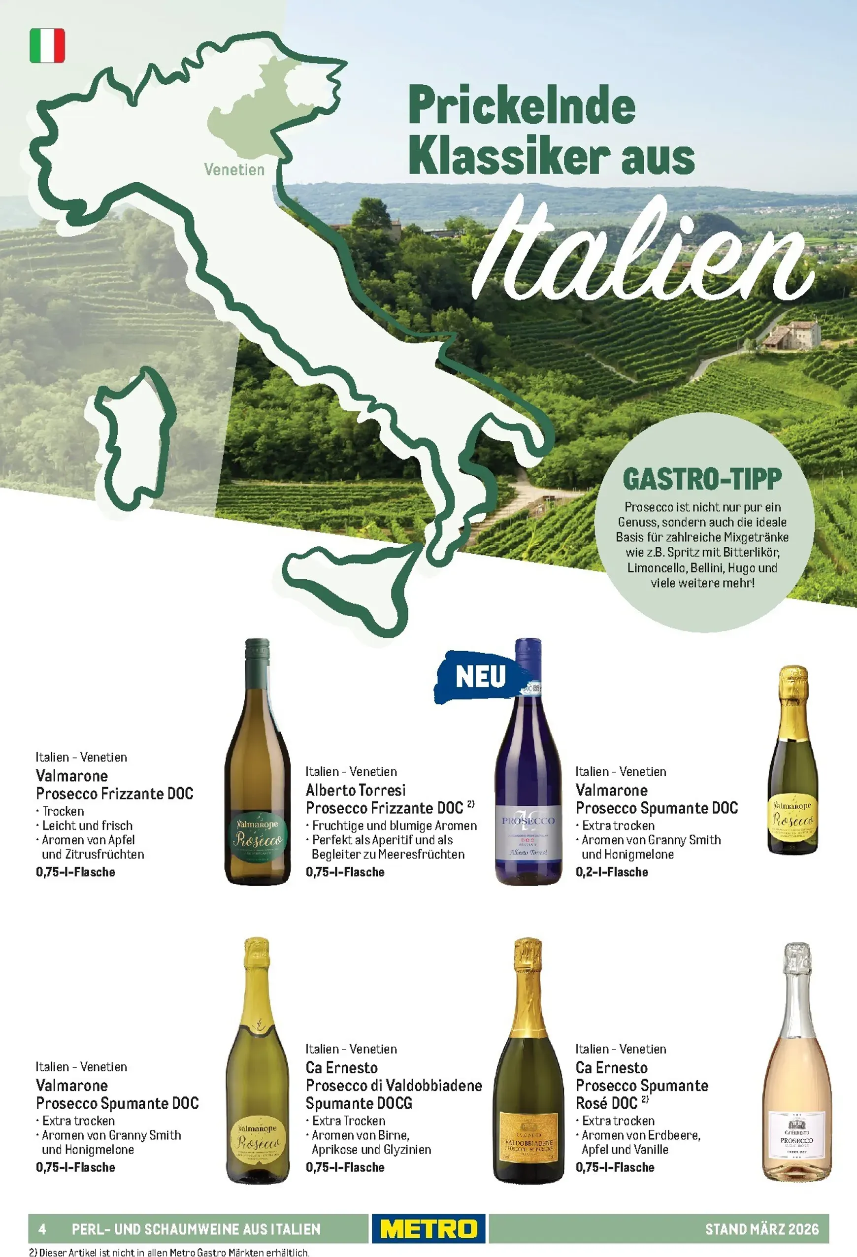 Sortimentskatalog Hauswein: Für jeden Anlass der passende Tropfen von 1. März bis 31. Dezember 2026 - Prospekt seite 4