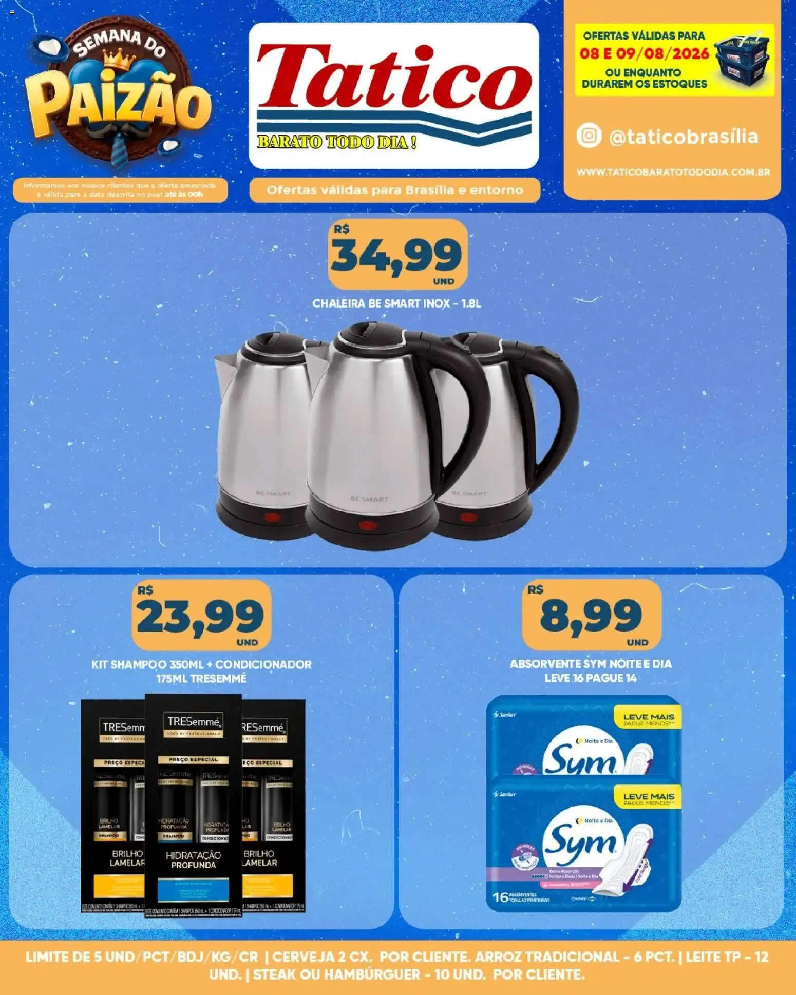 Encarte de Tatico ofertas Fim de Semana de 08/08/2026 | Promoções Online 8 de agosto até 9 de agosto 2026 - Pagina 11