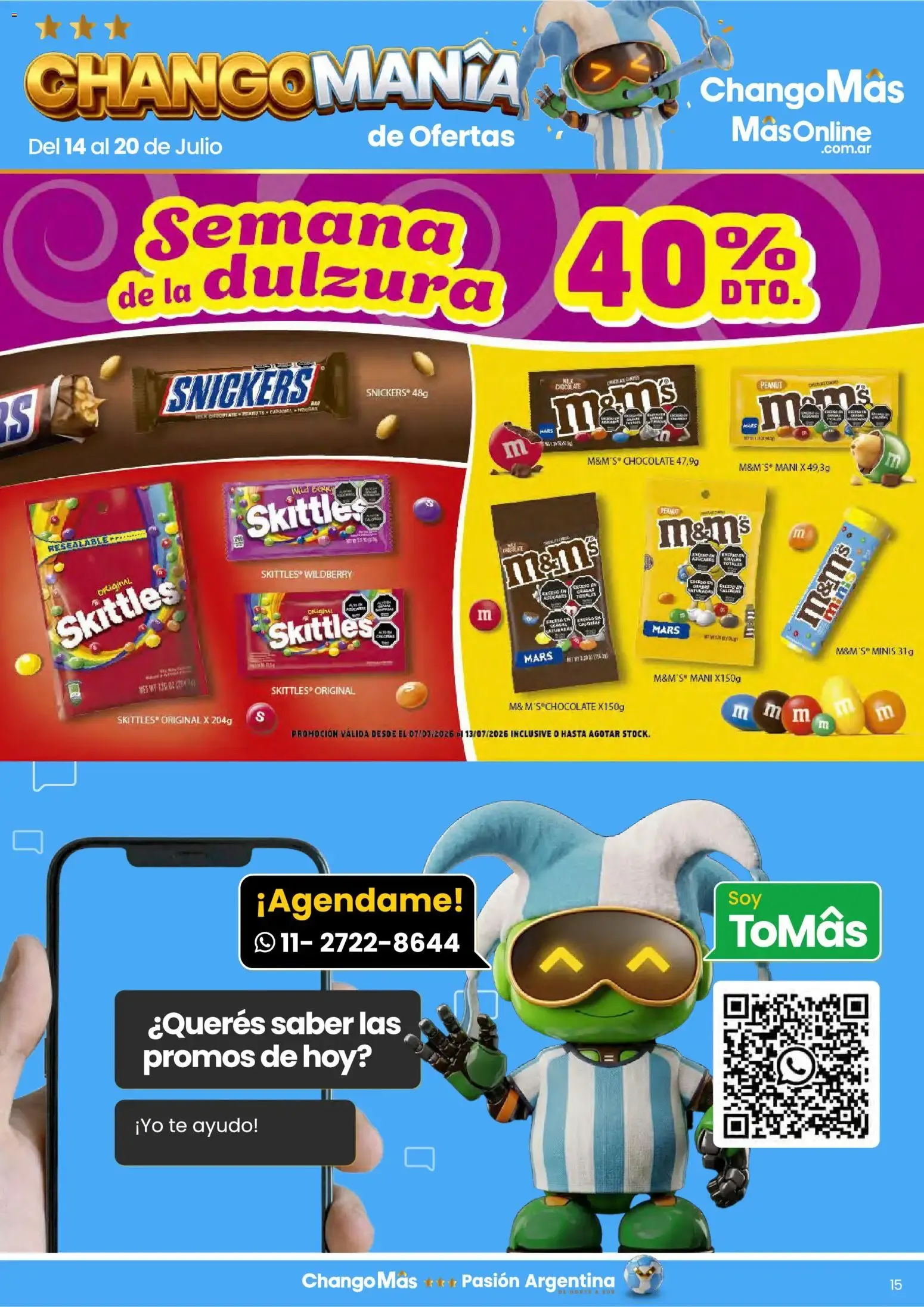 Ofertas de Changomas Especial dulzura || del 14/07/2026 - 20/07/2026 || Catálogo 14 de julio al 20 de julio 2026 - Página 13 del catálogo