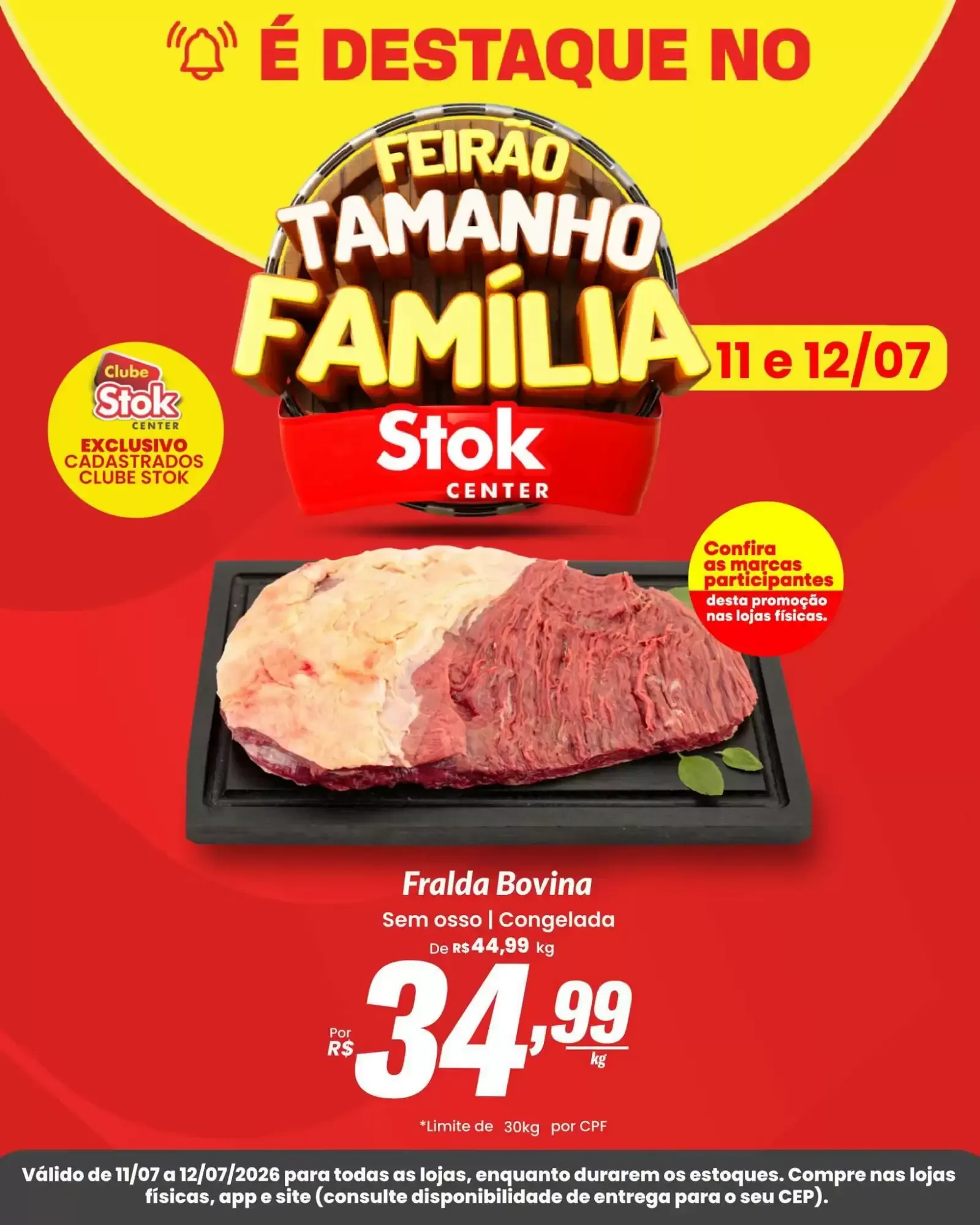 Encarte de Feirão Tamanho Família - Stok Center 11 de julho até 12 de julho 2026 - Pagina 3