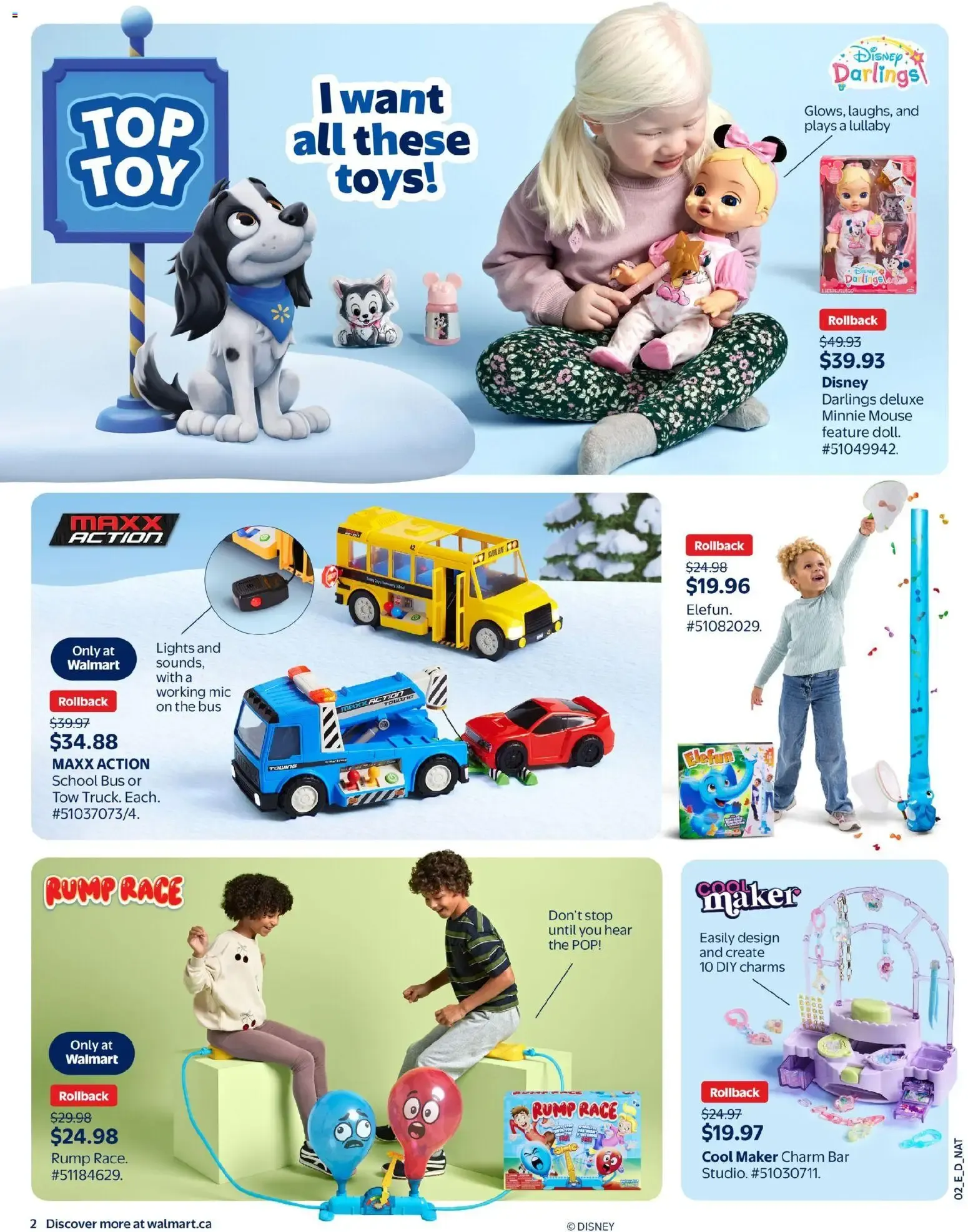 Walmart - Canada's #1 Toy Shop from October 15 to December 23 2026 - flyer page 2