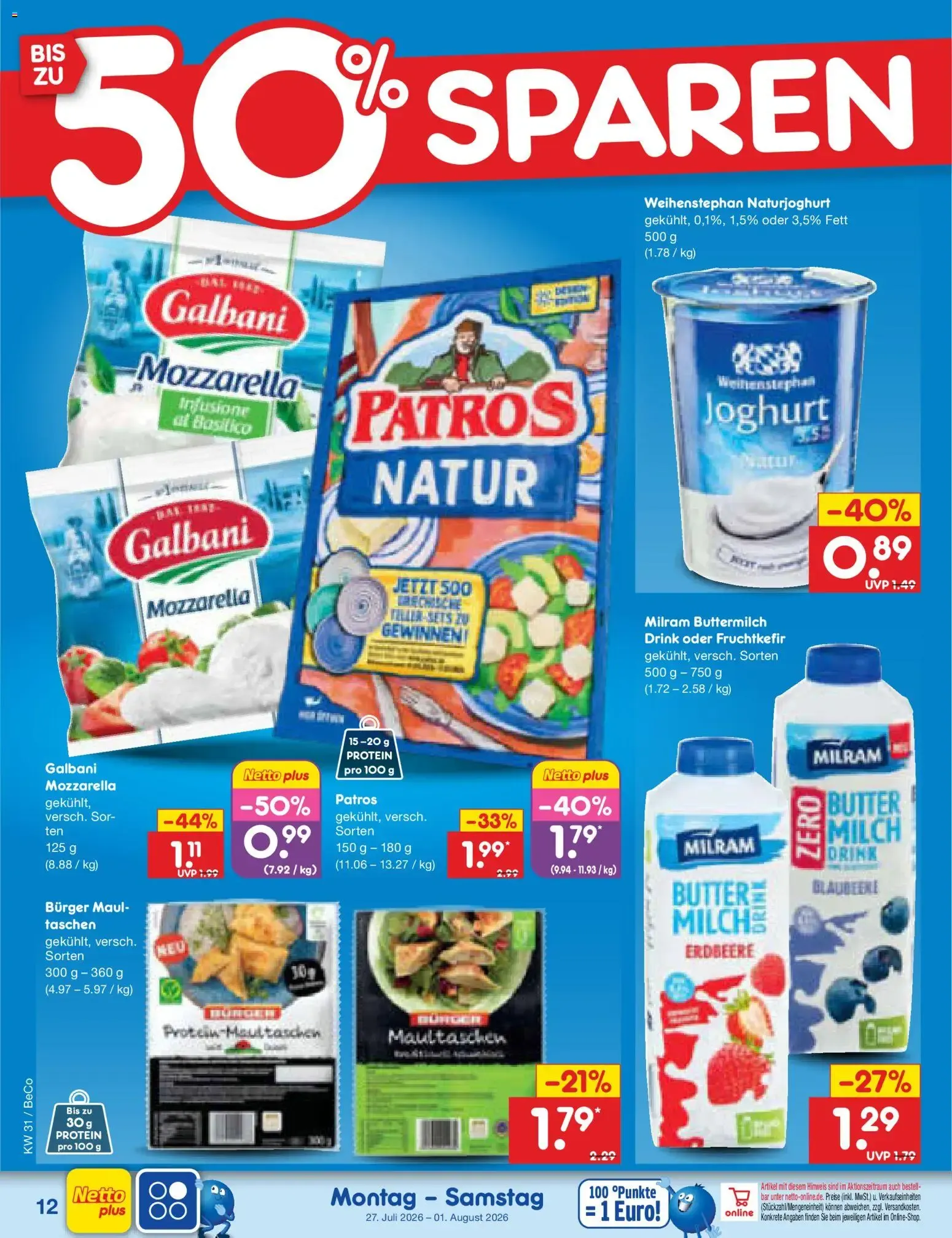 Netto Marken-Discount Prospekt (ab 27.07.2026) » Angebote von 27. Juli bis 1. August 2026 - Prospekt seite 20