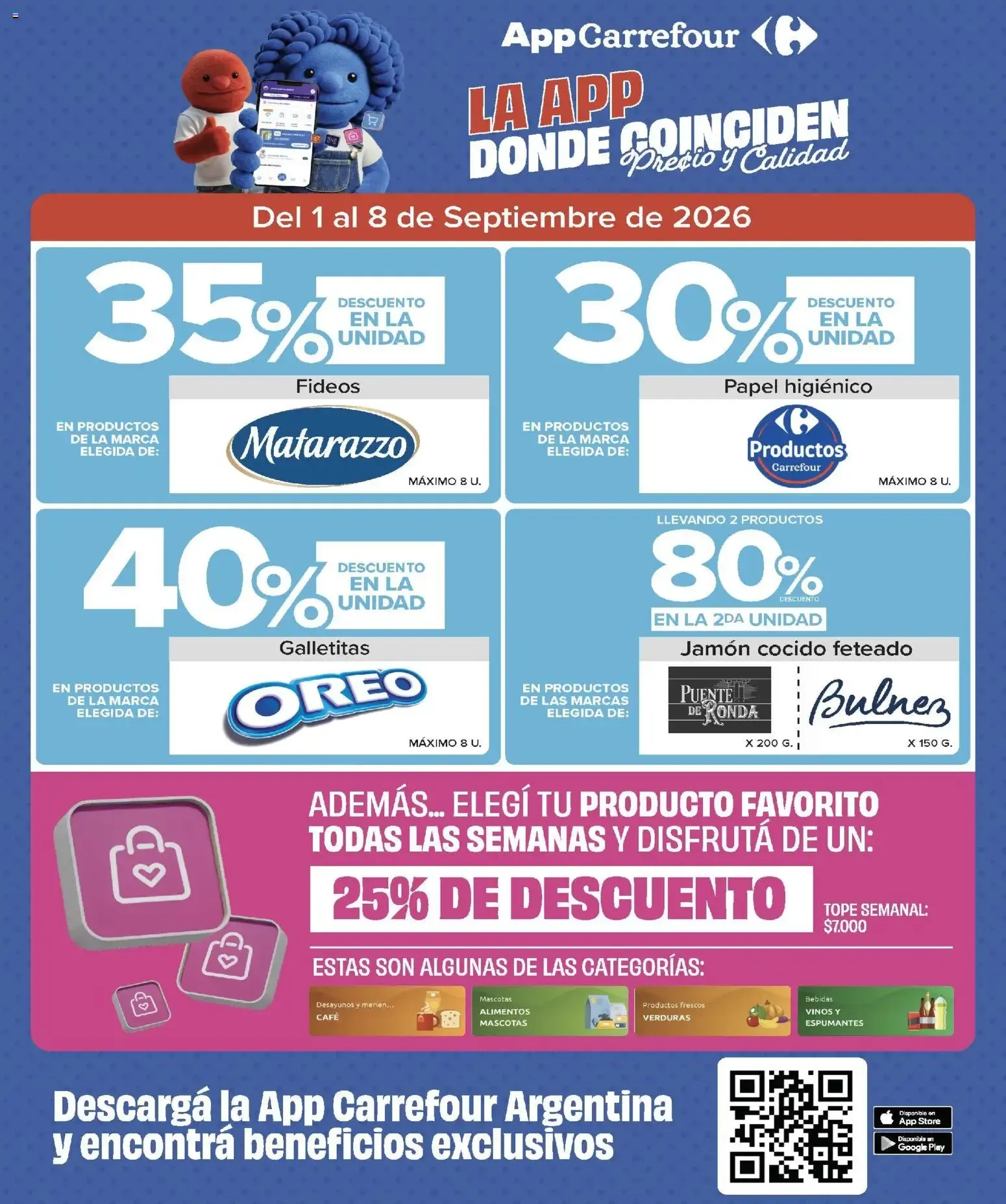 Ofertas de Carrefour - Ofertas Hiper y Market | Ahorro Gigante 1 de septiembre al 8 de septiembre 2026 - Página 3 del catálogo