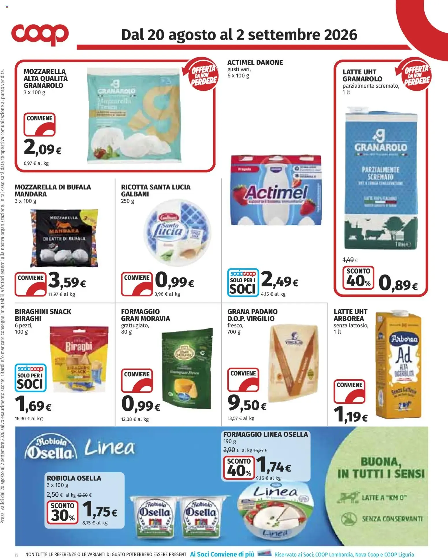 Volantino COOP Anteprima dal 20/08/2026 > NUOVO Promozioni da 20 agosto a 2 settembre di 2026 - Pagina del volantino 6