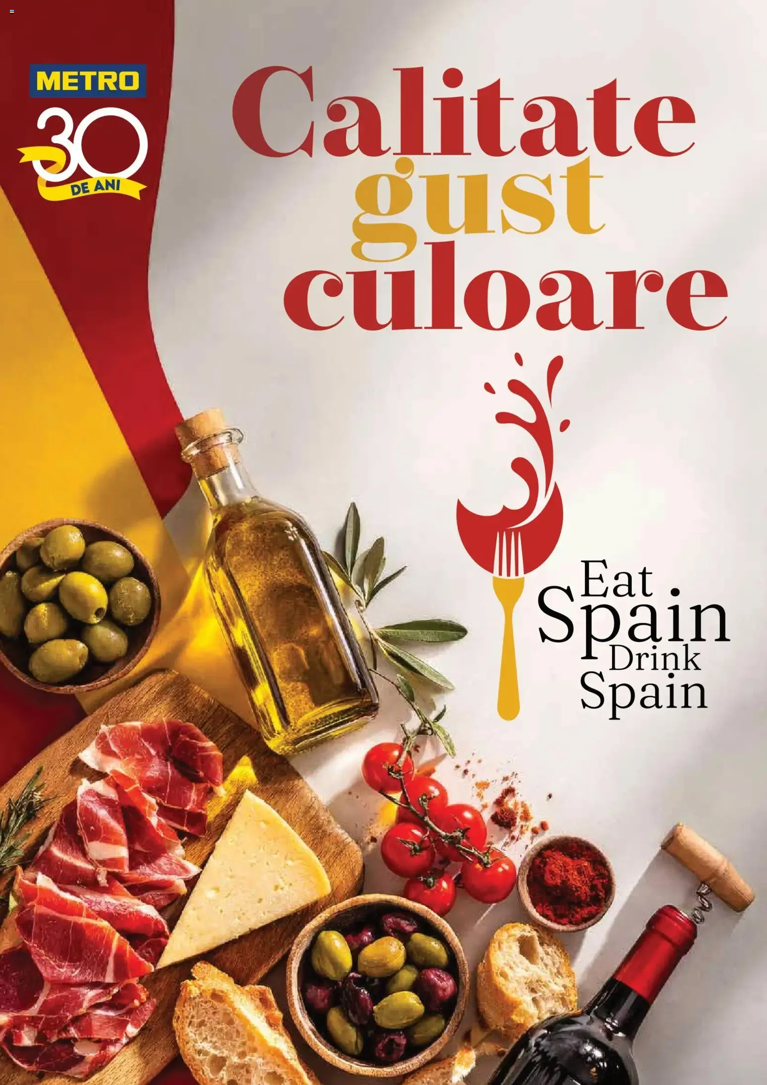 Catalog Metro Catalog Eat Spain, drink Spain - Oferta 30.03.2026 - 31.12.2026 de la 30 martie până la 31 decembrie 2026 - Revista Pagina 1