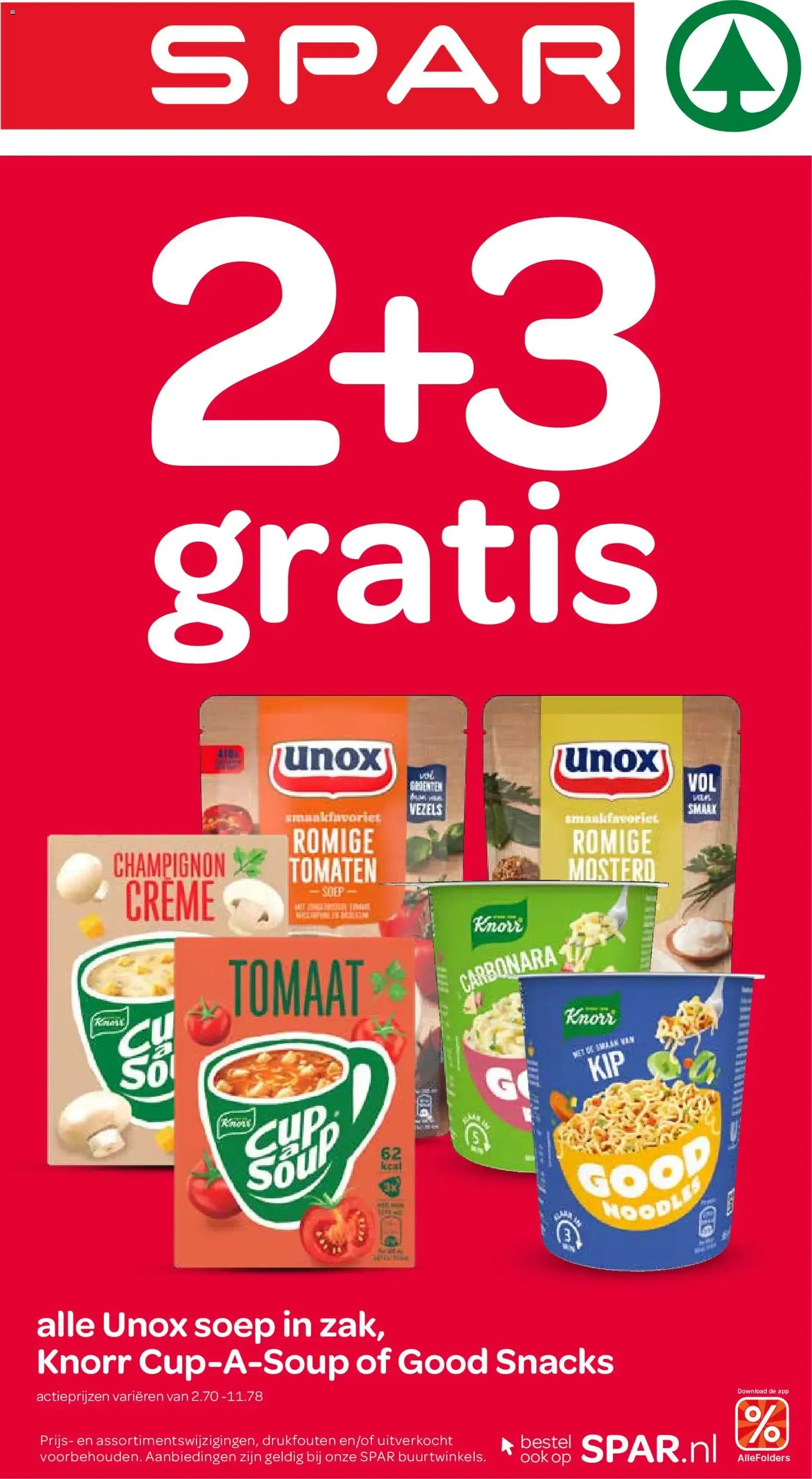 Spar 1+1 gratis en vegetales para wok van 8 oktober tot 21 oktober 2026 - Folder pagina 2