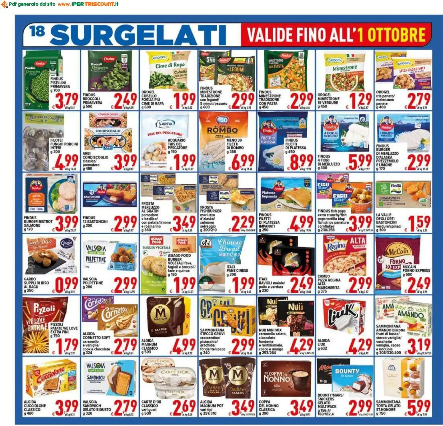 Ipertriscount volantino dal 23/09/2026 - online Offerte da 23 settembre a 1 ottobre di 2026 - Pagina del volantino 18