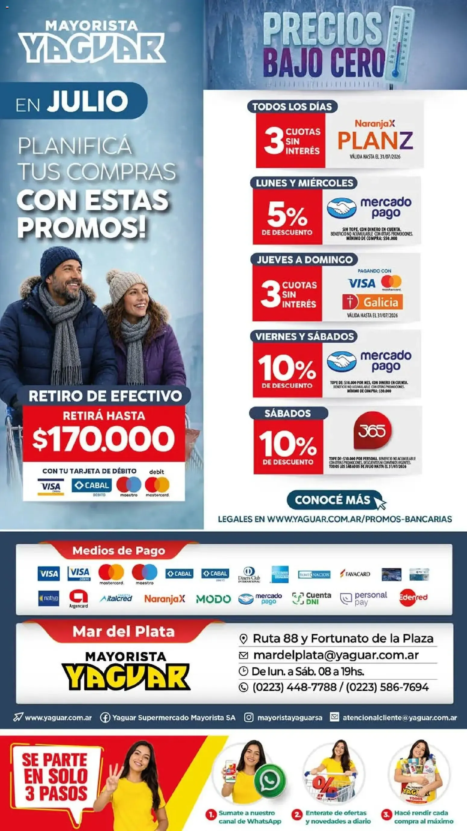Ofertas de Yaguar - Oferta Semanal Mar del Plata del 27/07/2026 - 01/08/2026 27 de julio al 1 de agosto 2026 - Página 20 del catálogo