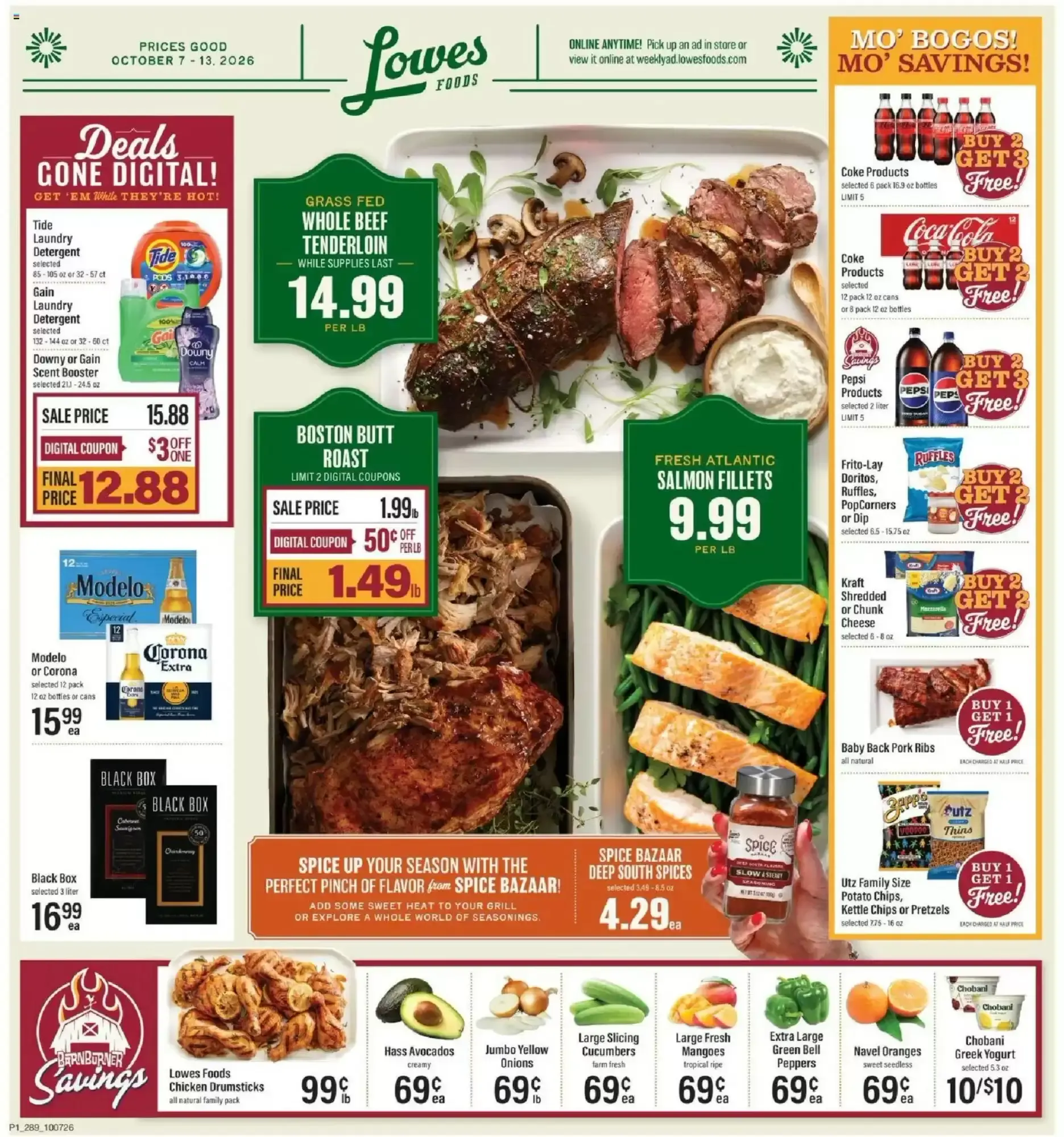 Lowes Foods weekly ad week 41