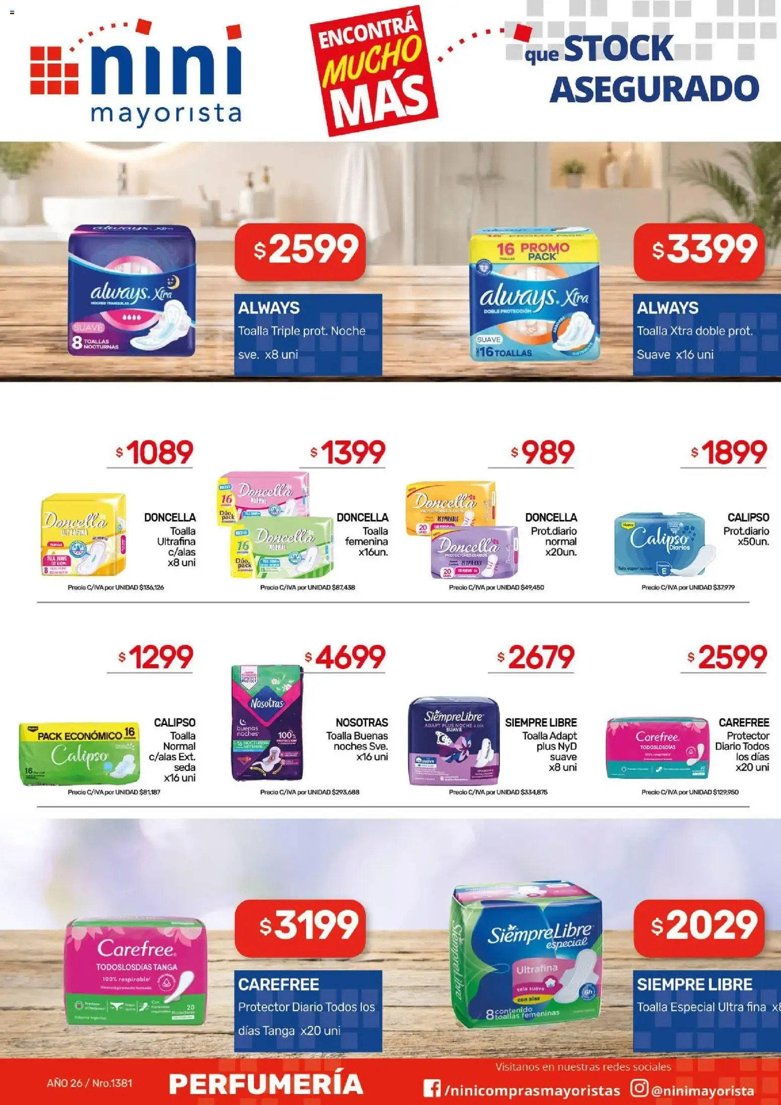 Ofertas de NINI Mayorista catálogo del 12/10/2026 - 18/10/2026 12 de octubre al 18 de octubre 2026 - Página 8 del catálogo