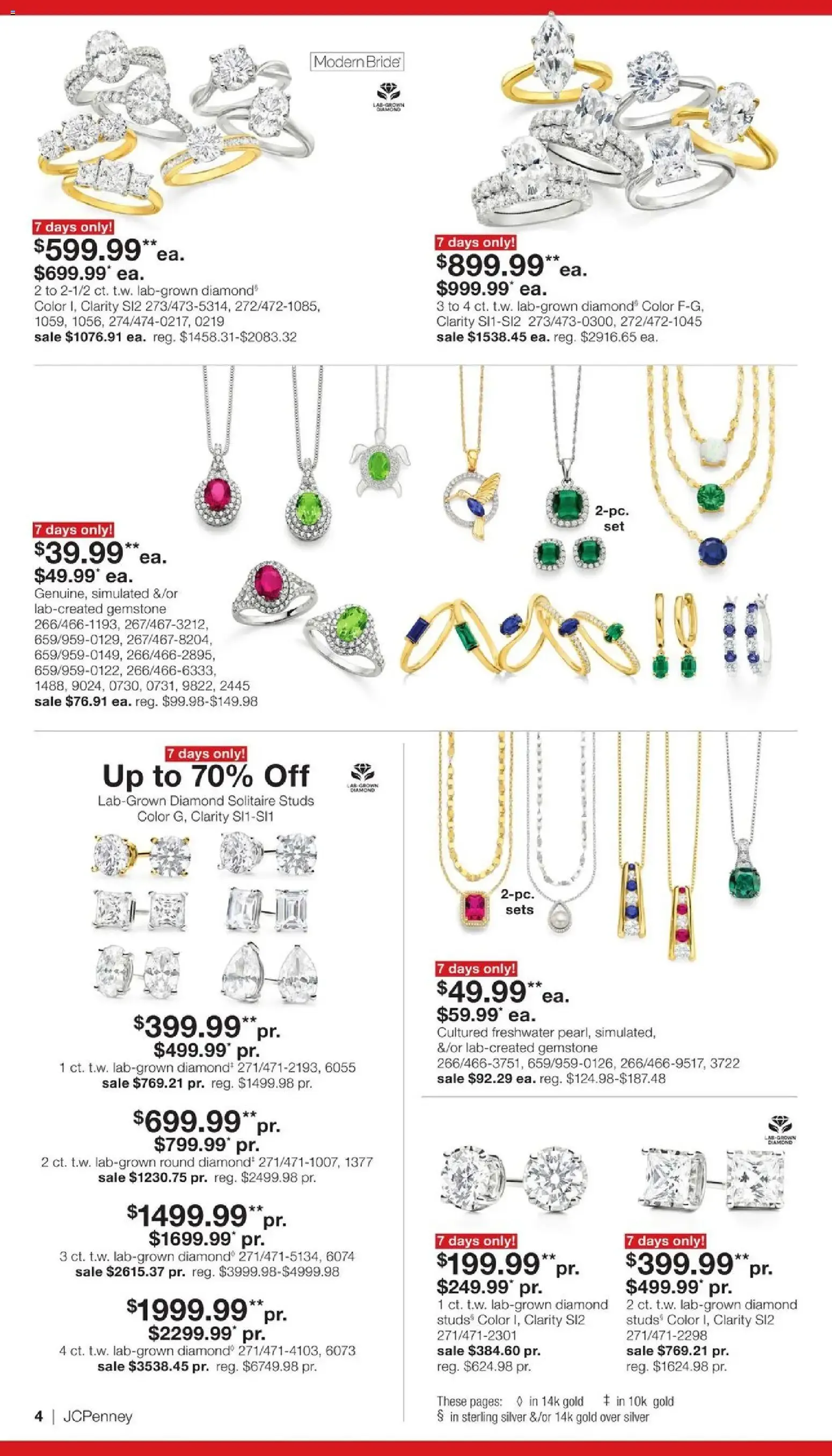 Weekly ad JCPenney Semi-Annual Jewelry Sale from July 13 to August 16 2026 - Page 3
