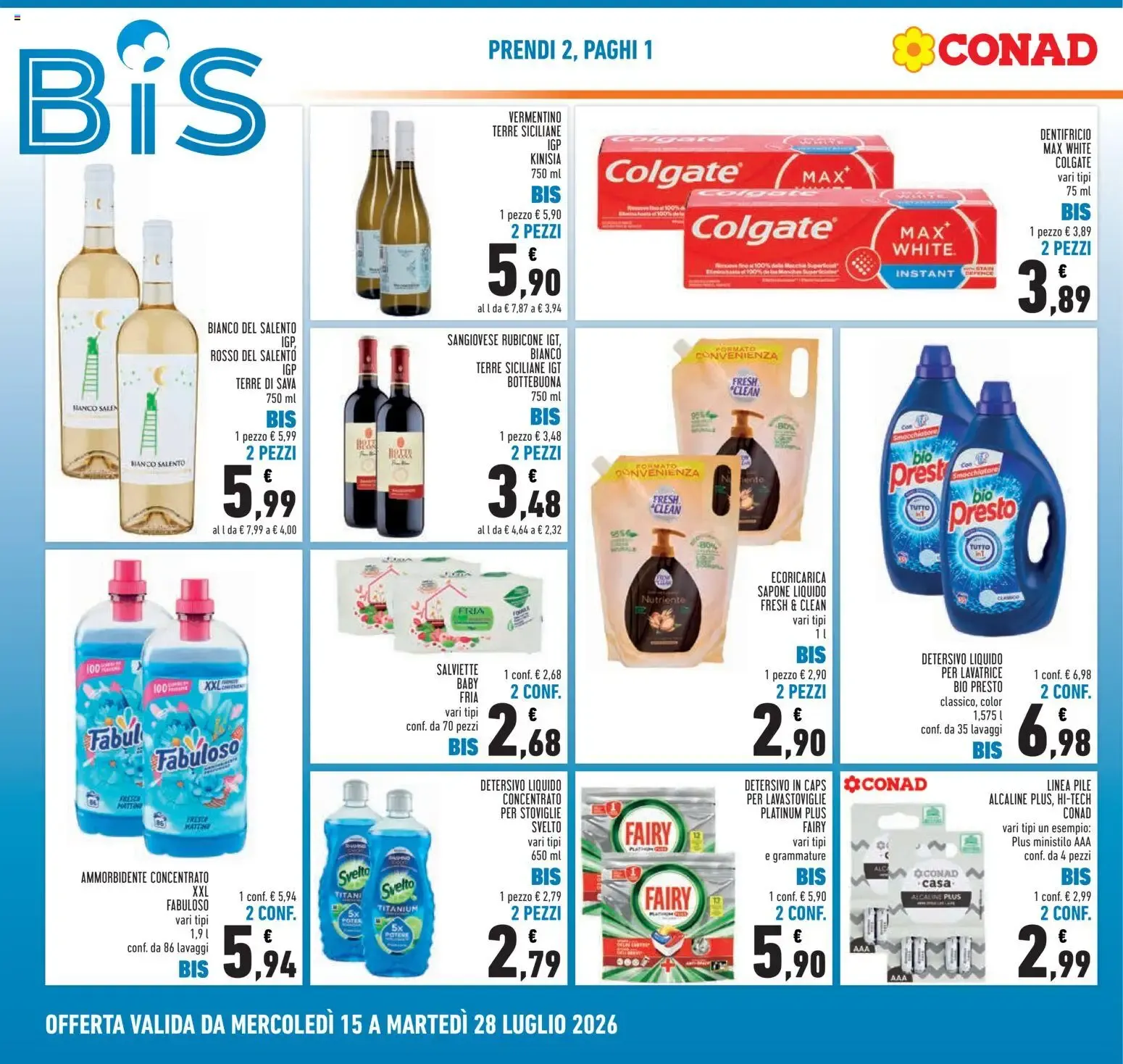 Volantino Conad dal 15/07/2026 > Anteprima da 15 luglio a 28 luglio di 2026 - Pagina del volantino 4