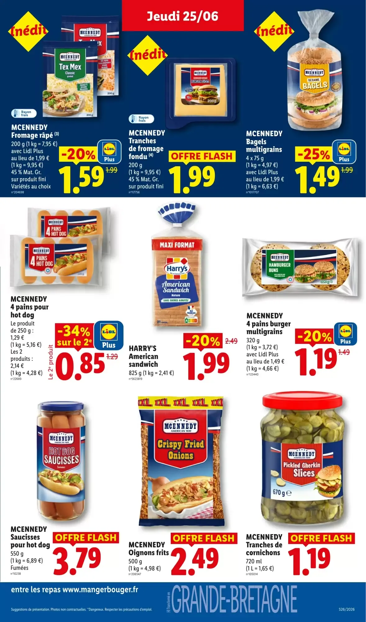 Lidl - Supportez les Bleus! Crivit x Olivier Giroud du 25 juin au 1 juillet 2026 - Catalogue page 21