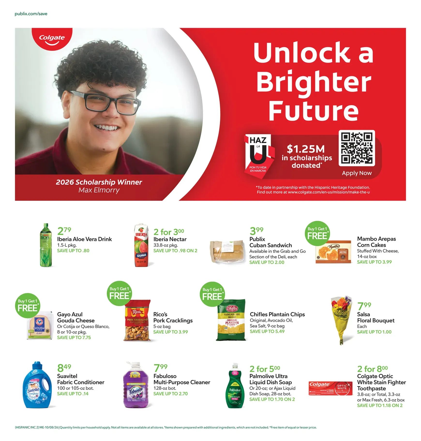 Weekly ad Current Publix - Hispanic Heritage Month leaflet valid from Thursday 10/08/2026 to Wednesday 10/14/2026 from October 8 to October 14 2026 - Page 2