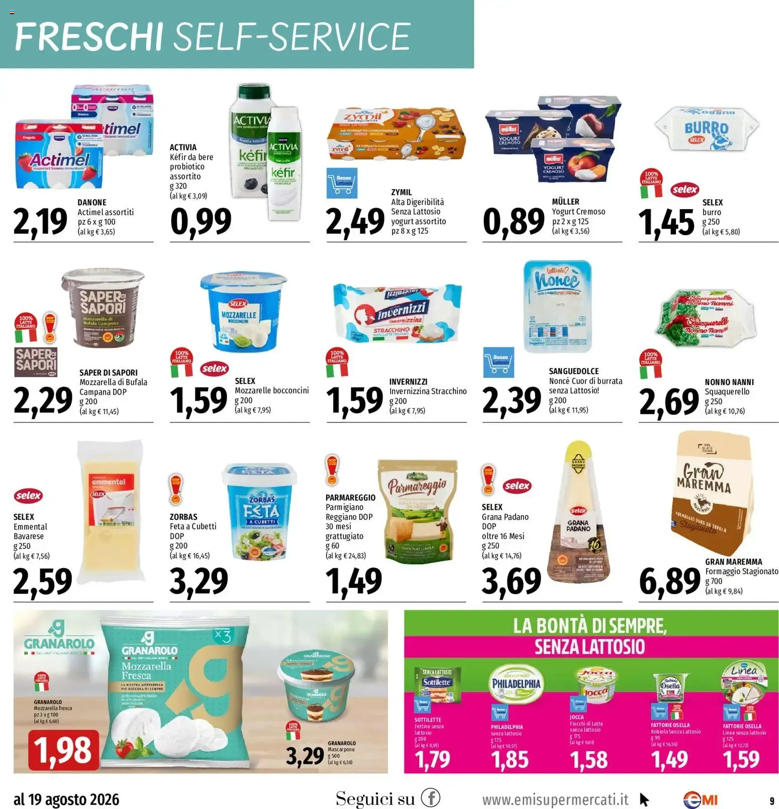 EMI volantino dal 30/07/2026 - online Offerte da 30 luglio a 19 agosto di 2026 - Pagina del volantino 9