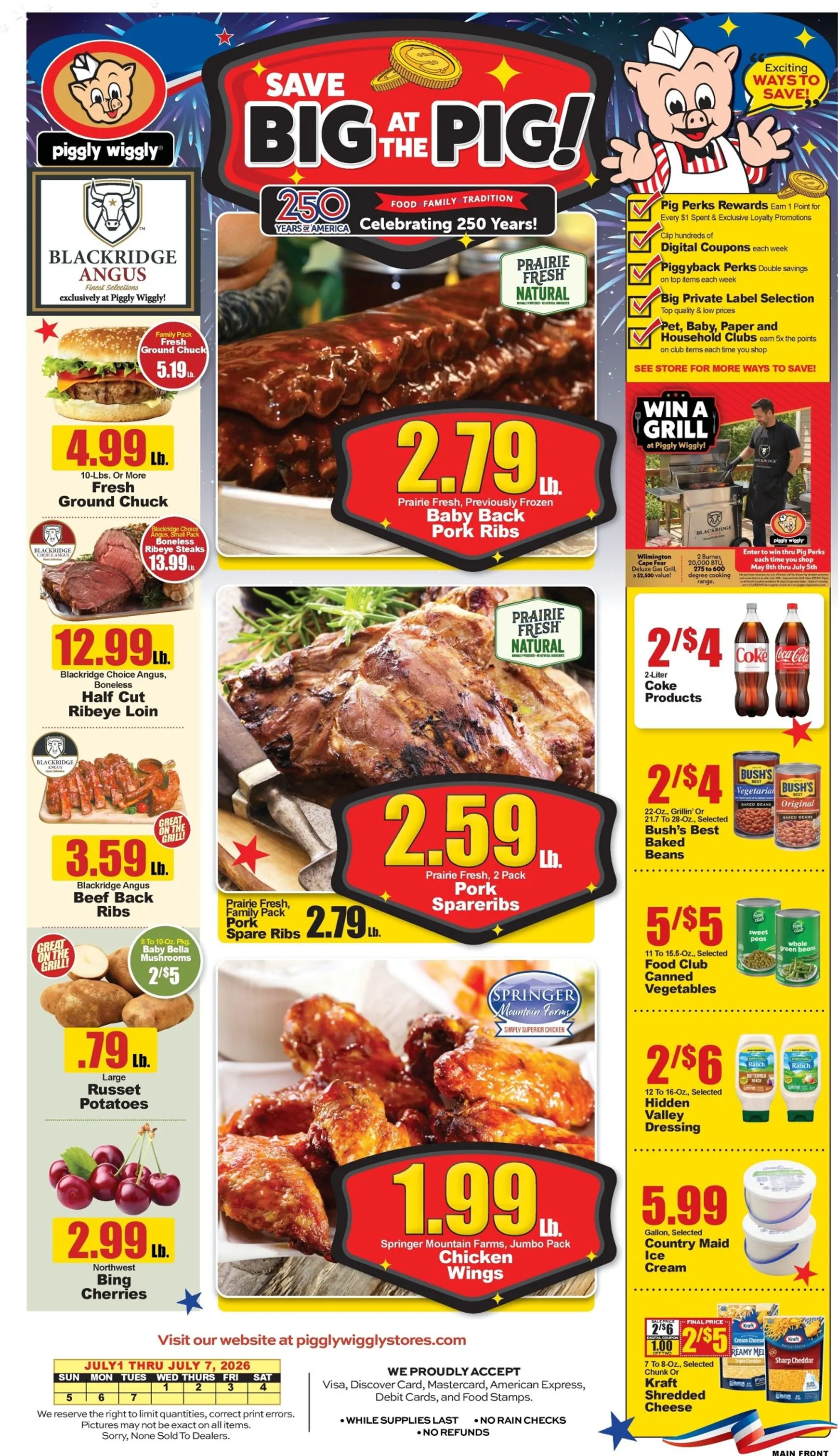 SAVE BIG AT THE PIG!