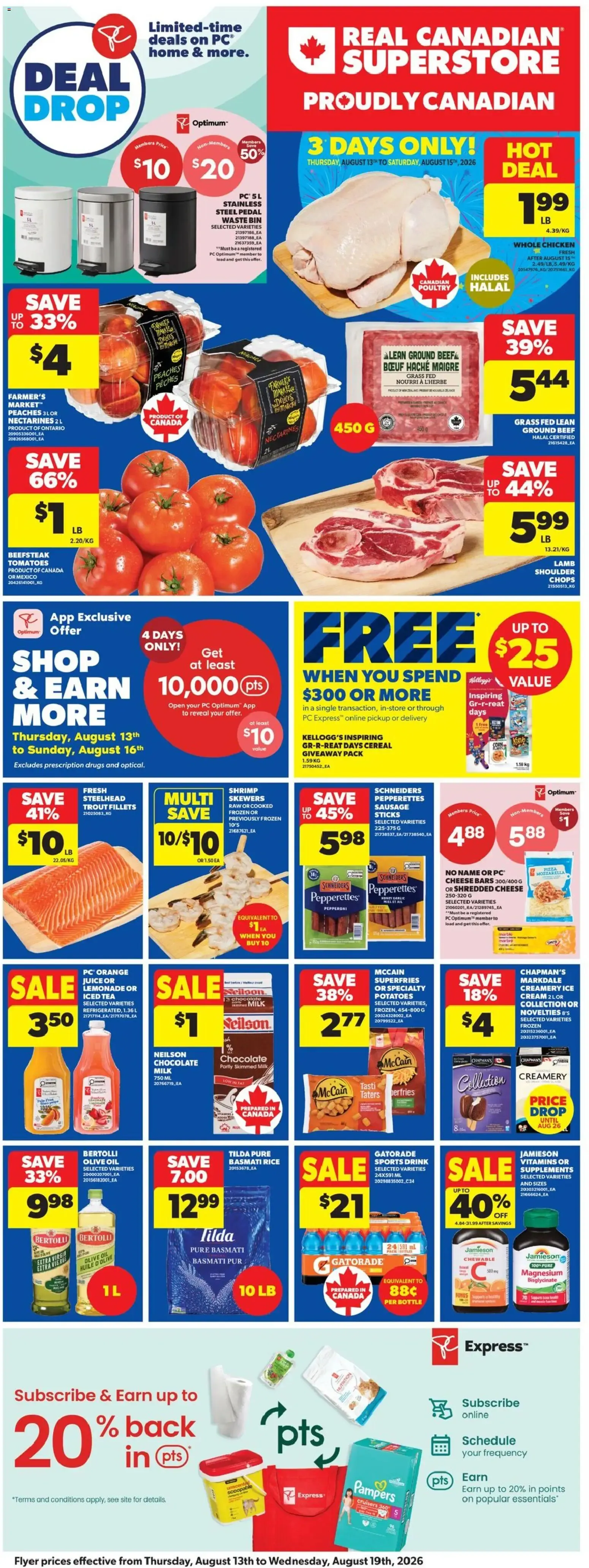 President's Choice Our top picks this week from August 13 to August 26 2026 - flyer page 3