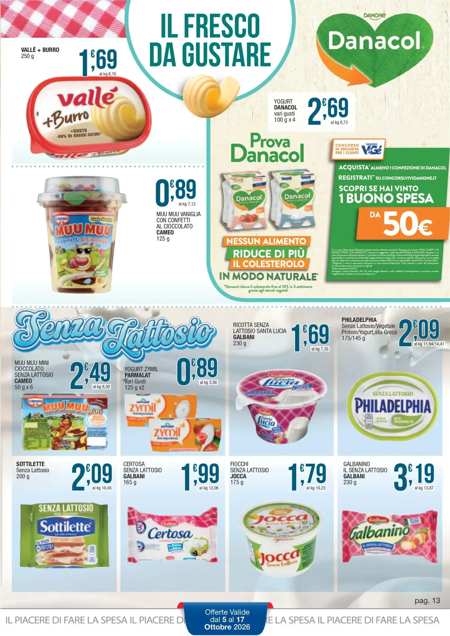 Sidis volantino dal 05/10/2026 - online Offerte da 5 ottobre a 17 ottobre di 2026 - Pagina del volantino 13